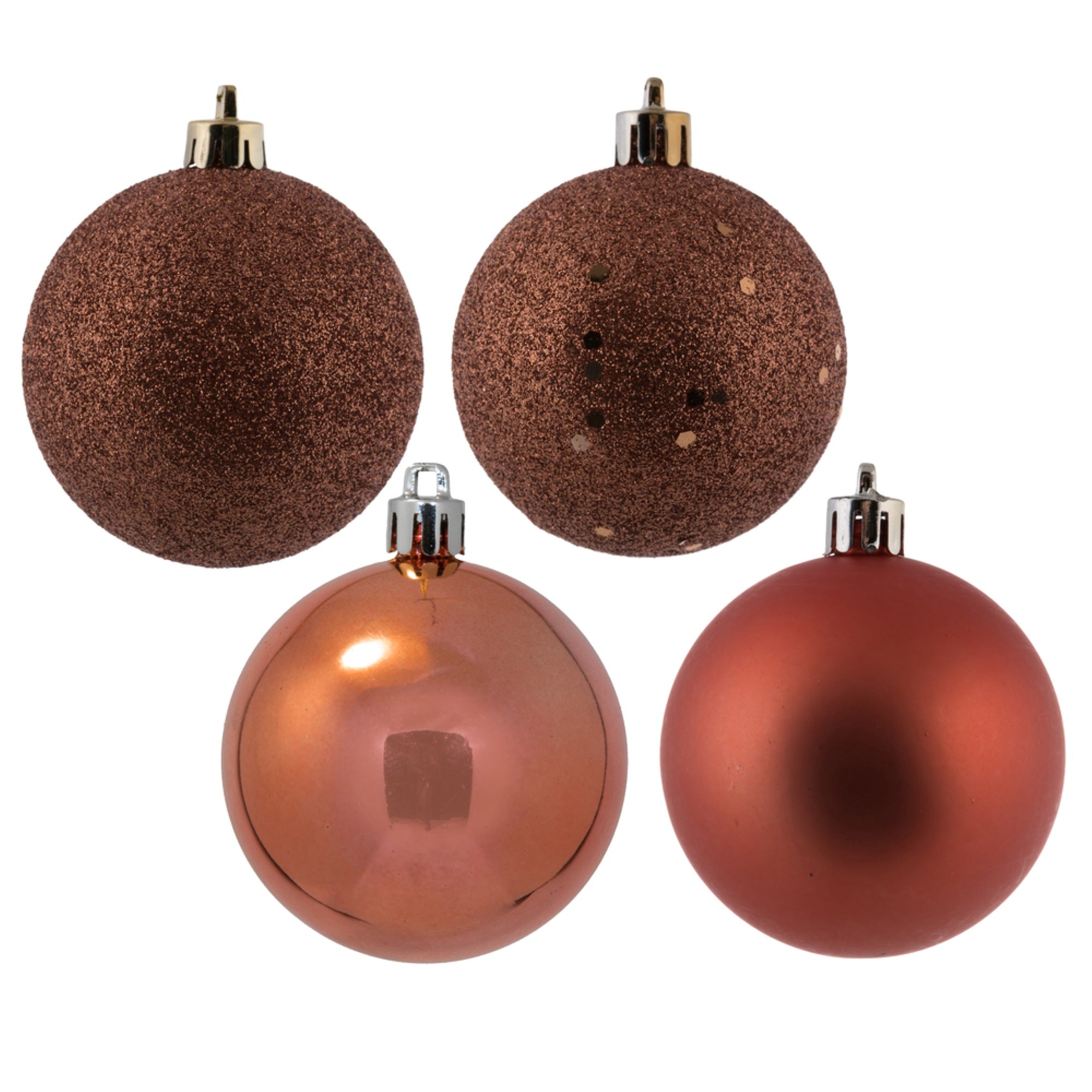 2.4” Coral Ball 4 Finish Asst 24/Bx