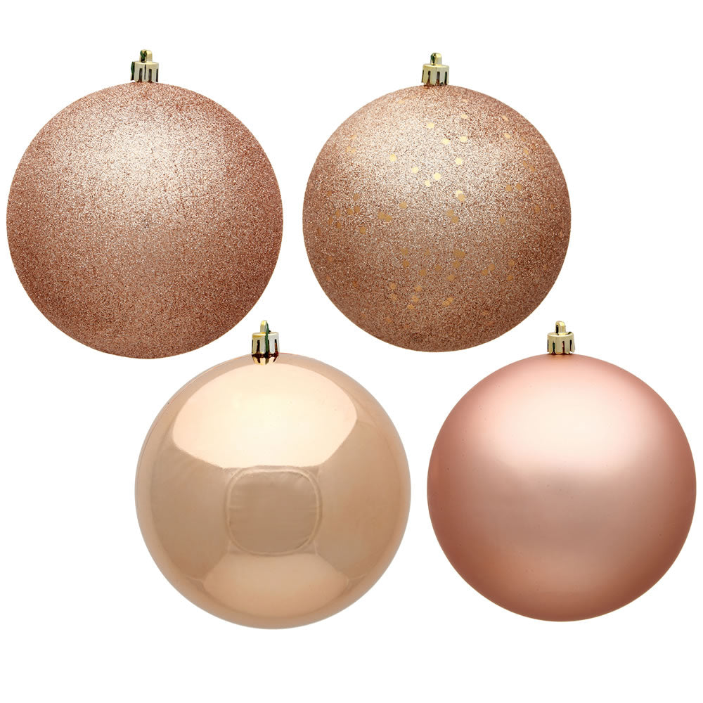 Vickerman 2.75″ Rose Gold 4 Finish Orn Asst 20/Box - N590758