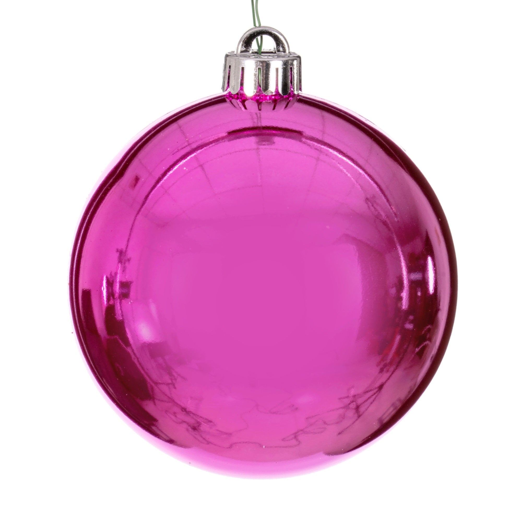 2.75” Hot Pink Shiny Ball UV Drilled 12/