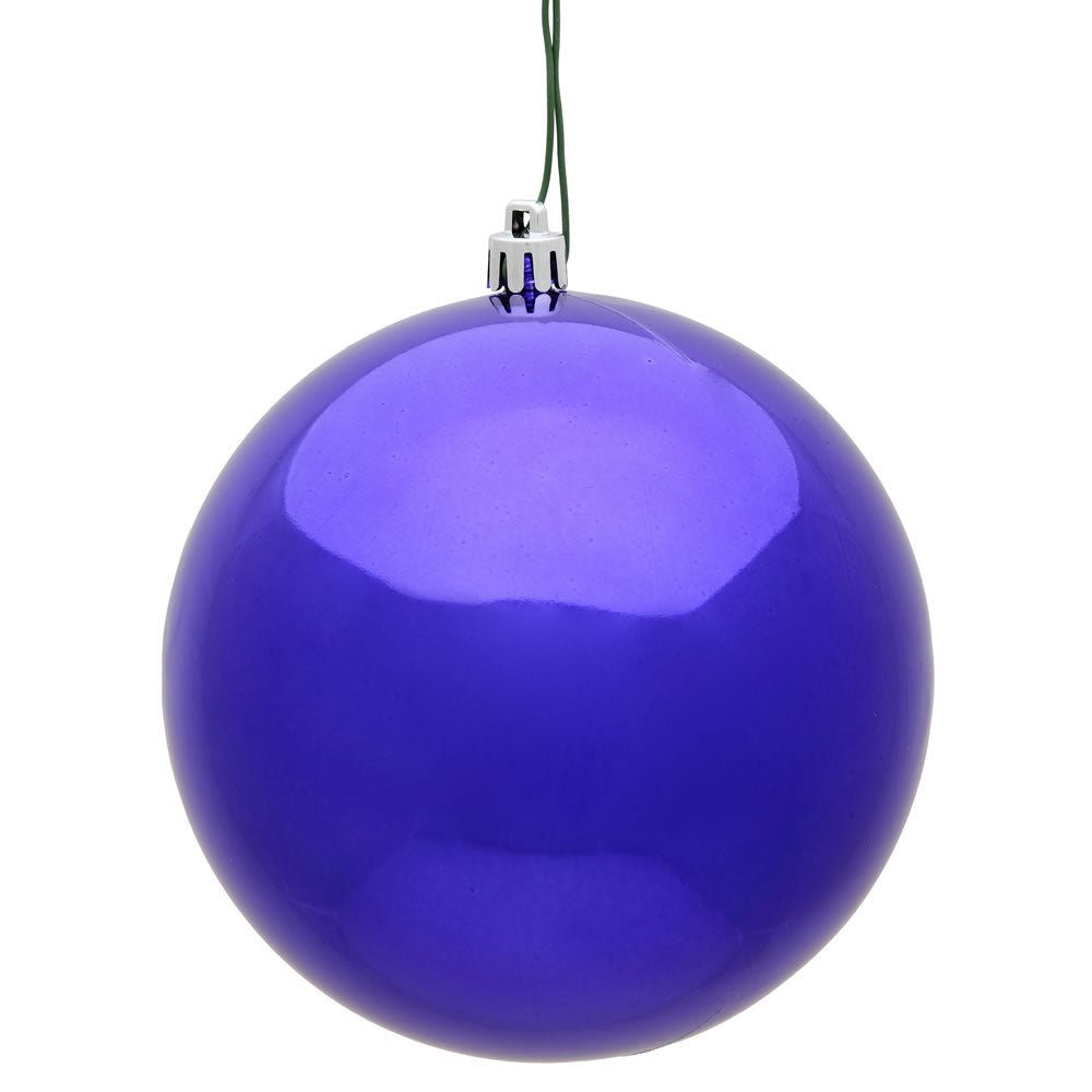 Vickerman 2.75” Purple Shiny Ball UV 12/Bag - N590766DSV