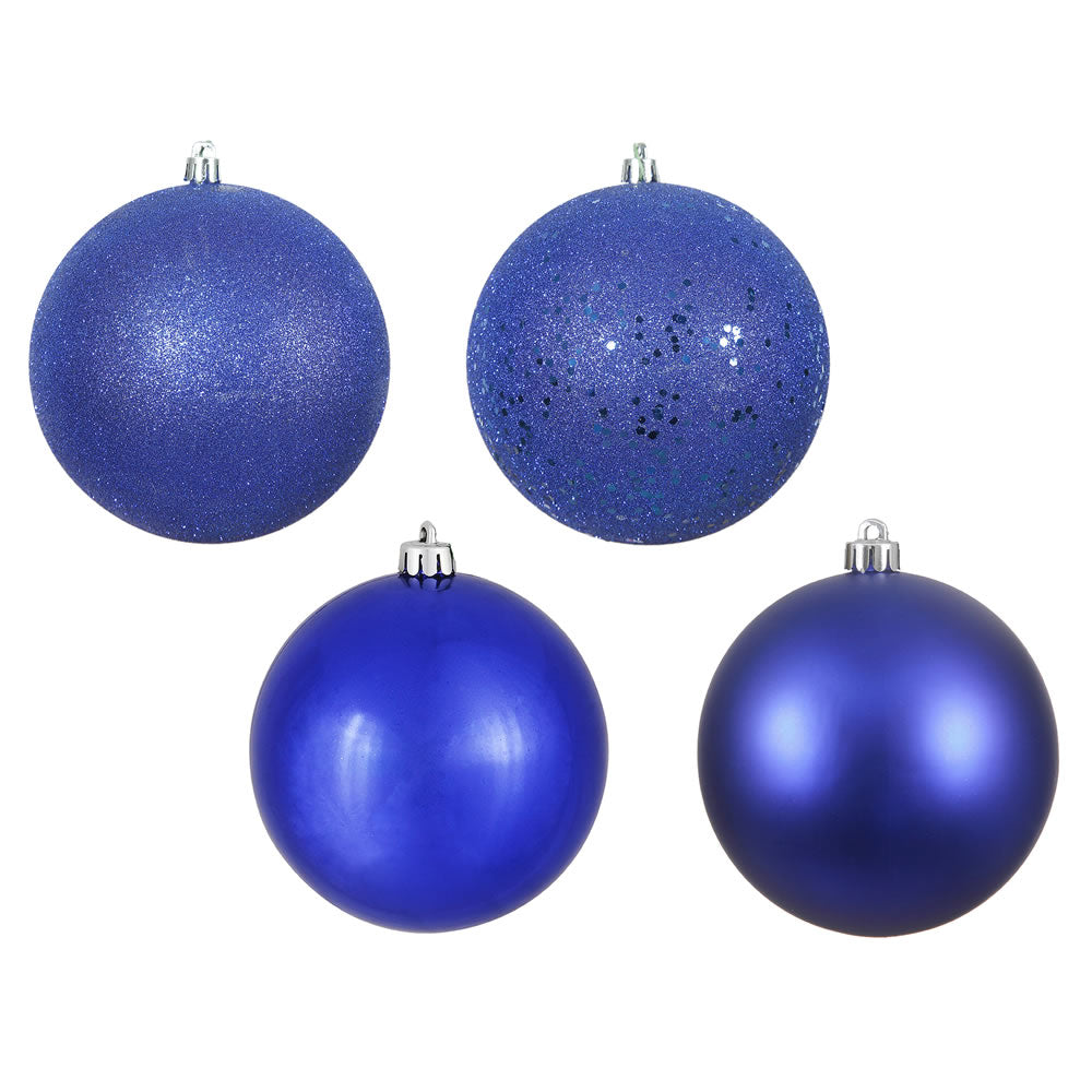 Vickerman 3″ Cobalt Blue 4 Finish Ball Asst 16/Bx - N590822