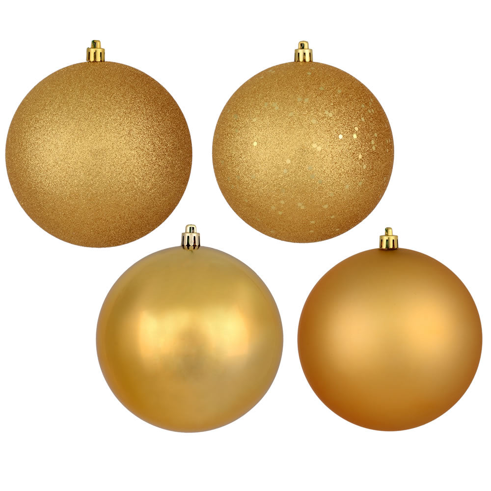 Vickerman 3” Copper/Gold 4 Finish Orn Asst 16/Box - N590833