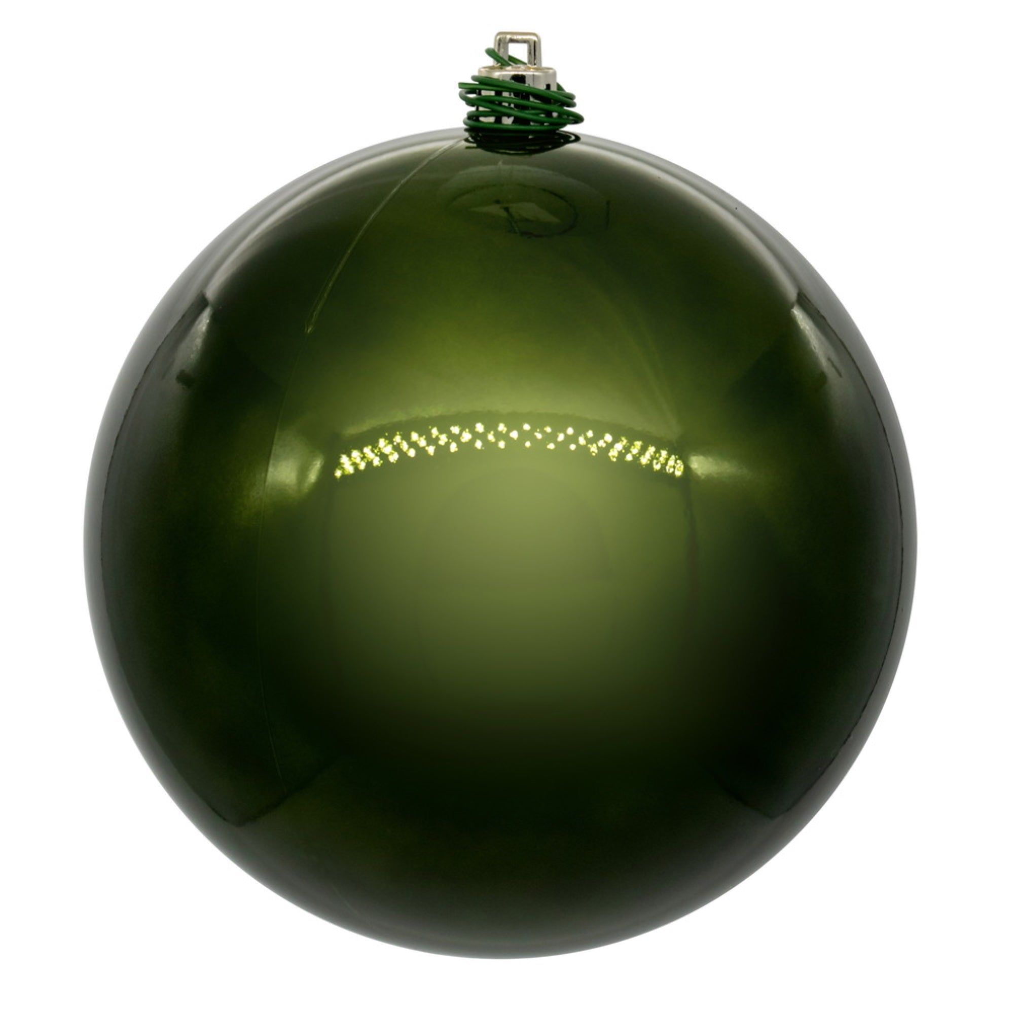 Vickerman 3″ Juniper Pearl UV Drilled Ball Ornament 12 per bag.