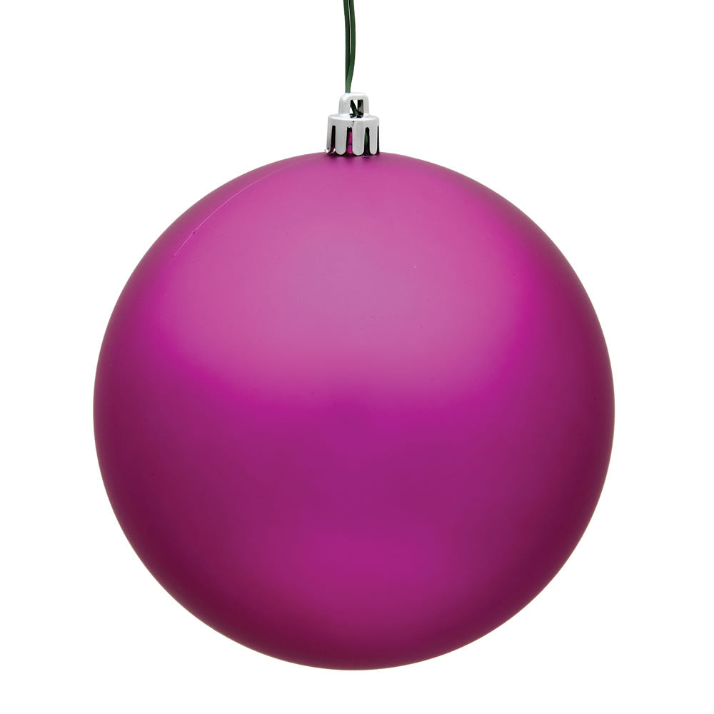 Vickerman 3” Fuchsia Matte Ball UV 12/Bag - N590870DMV