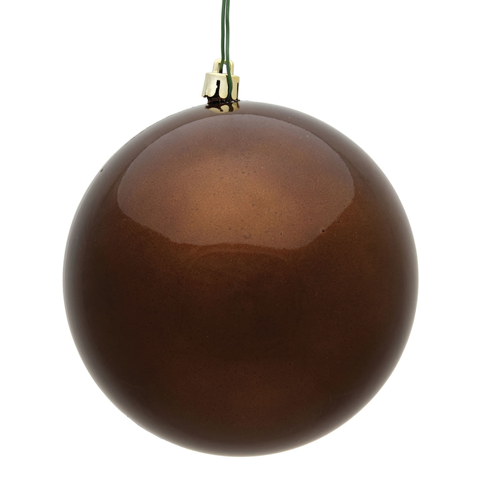 Vickerman 3” Mocha Candy Ball UV 12/Bag - N590876DCV