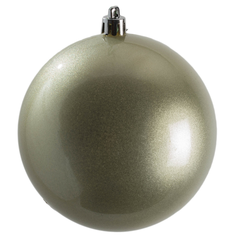 Vickerman 4” Limestone Candy Ball UV Drilled 6/Bag - N591025DCV