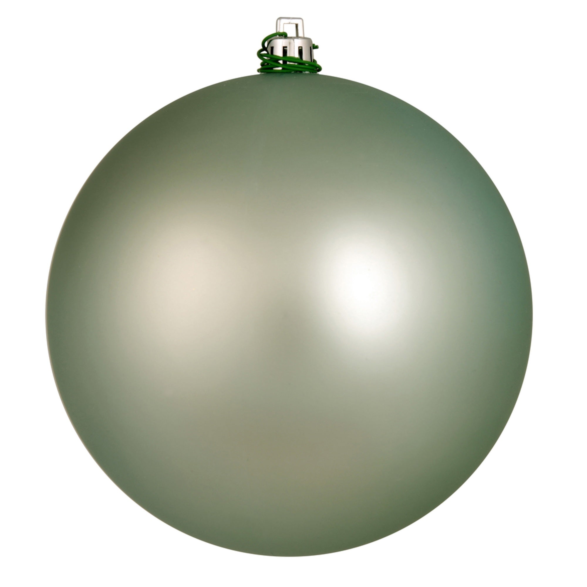4″ Frosty Mint Matte Ball UV Drill 6/Bag
