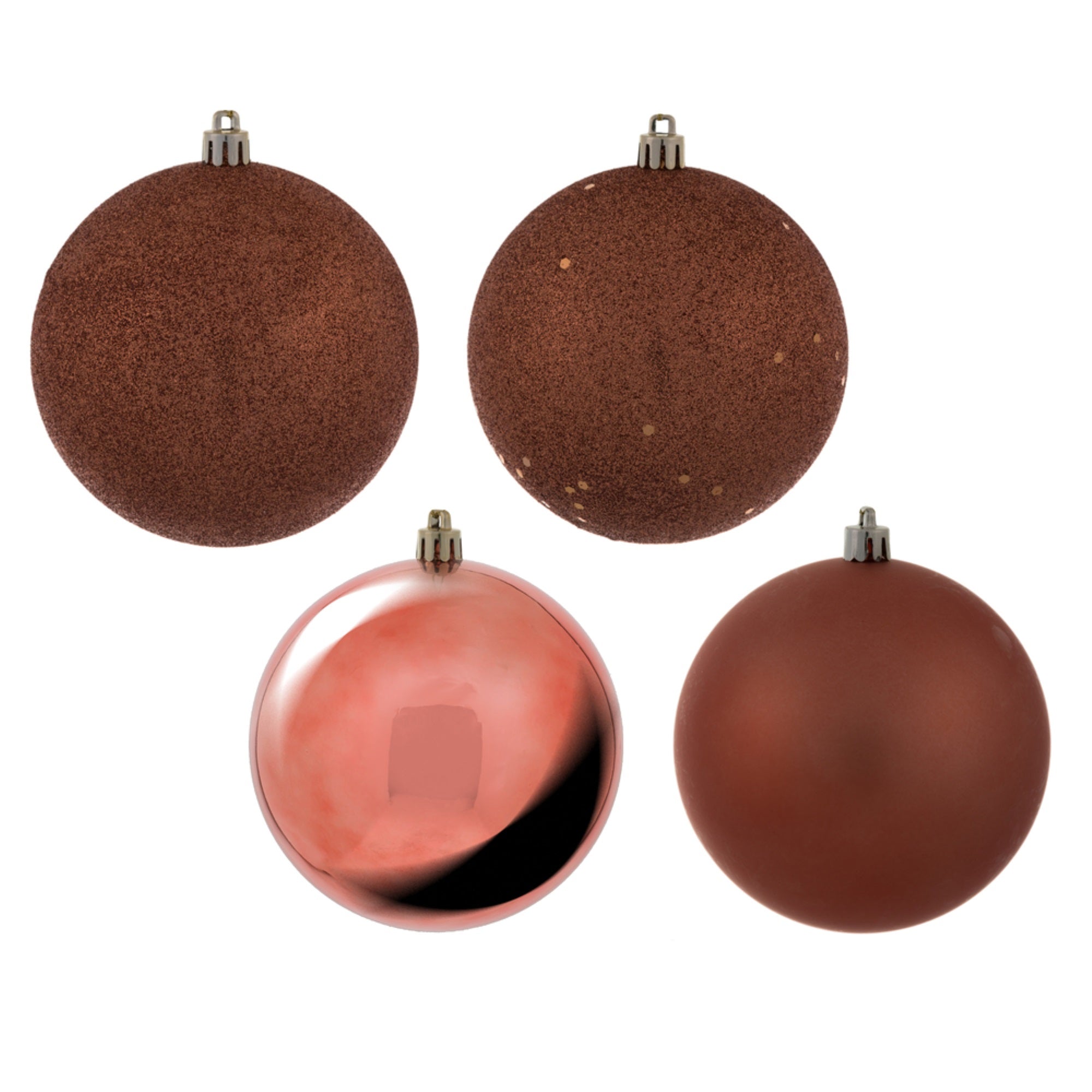4” Coral Ball 4 Finish Asst 12/Bx