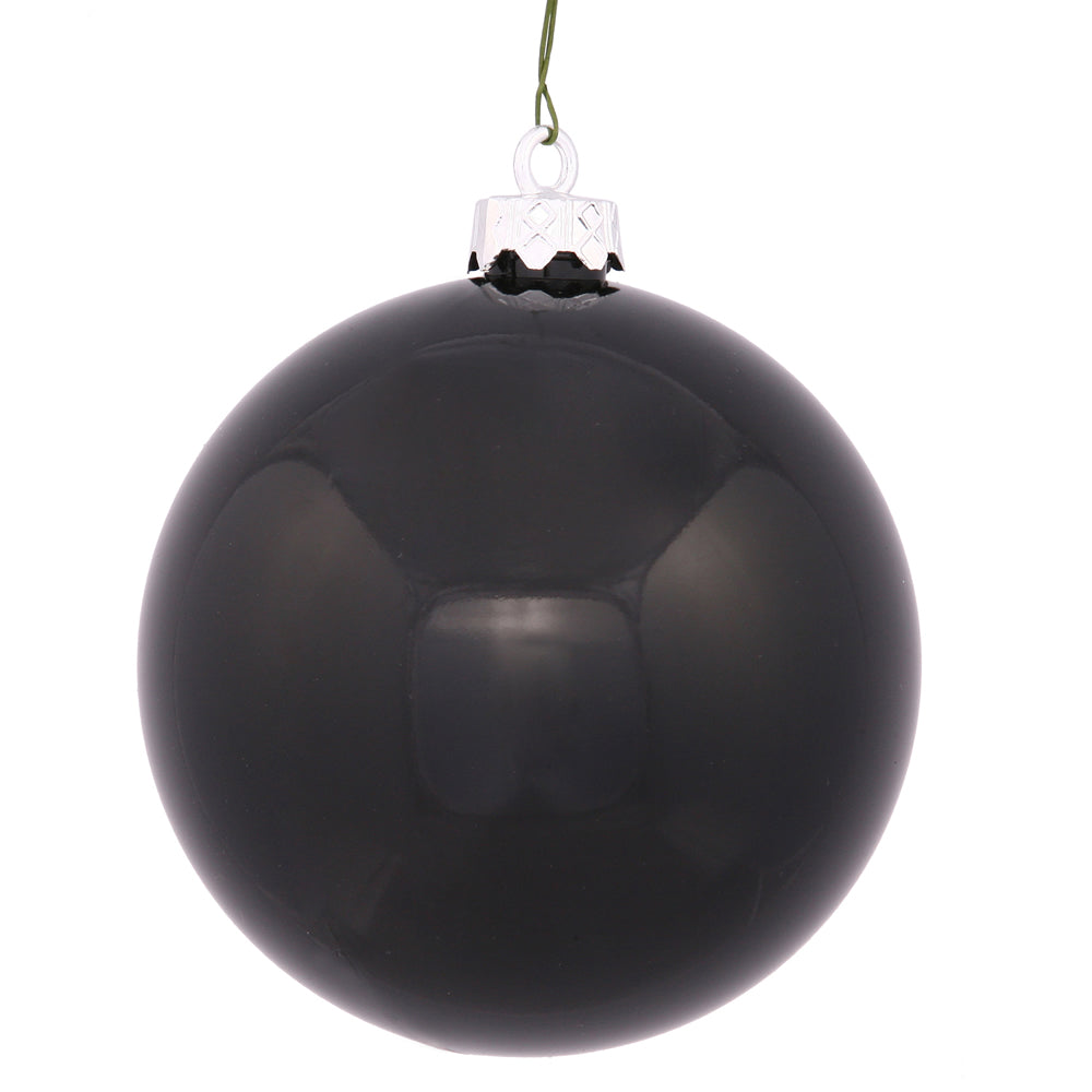 20″ Giant Black Shiny Ornament