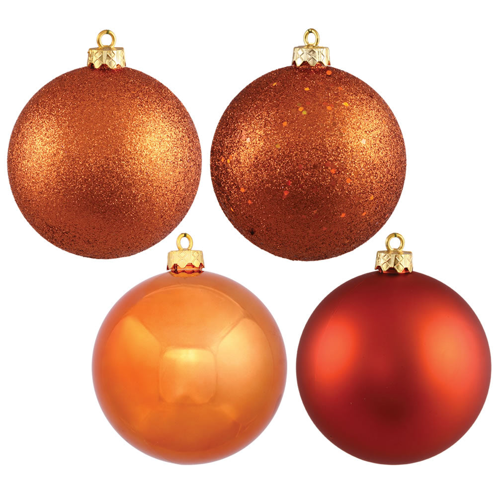 Vickerman 4.75″ Burnish Orange 4 Finish Ball 4/Box - N591218A