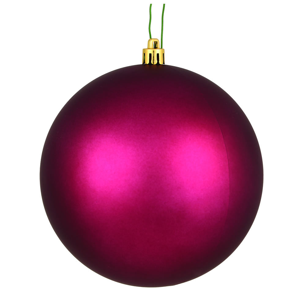 Vickerman 4.75” Berry Red Matt Ball UV Drill 4/Bag - N591221DMV