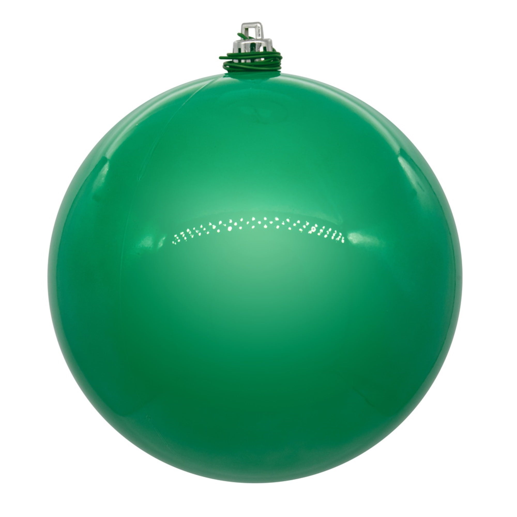 Vickerman 4.75″ Teal Pearl UV Drilled Ball Ornament 4 per bag.