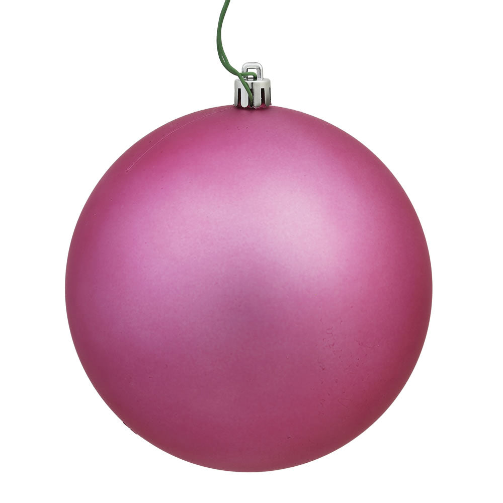 Vickerman 4.75″ Mauve Matte Ball UV Drilled 4/Bg - N591245DMV