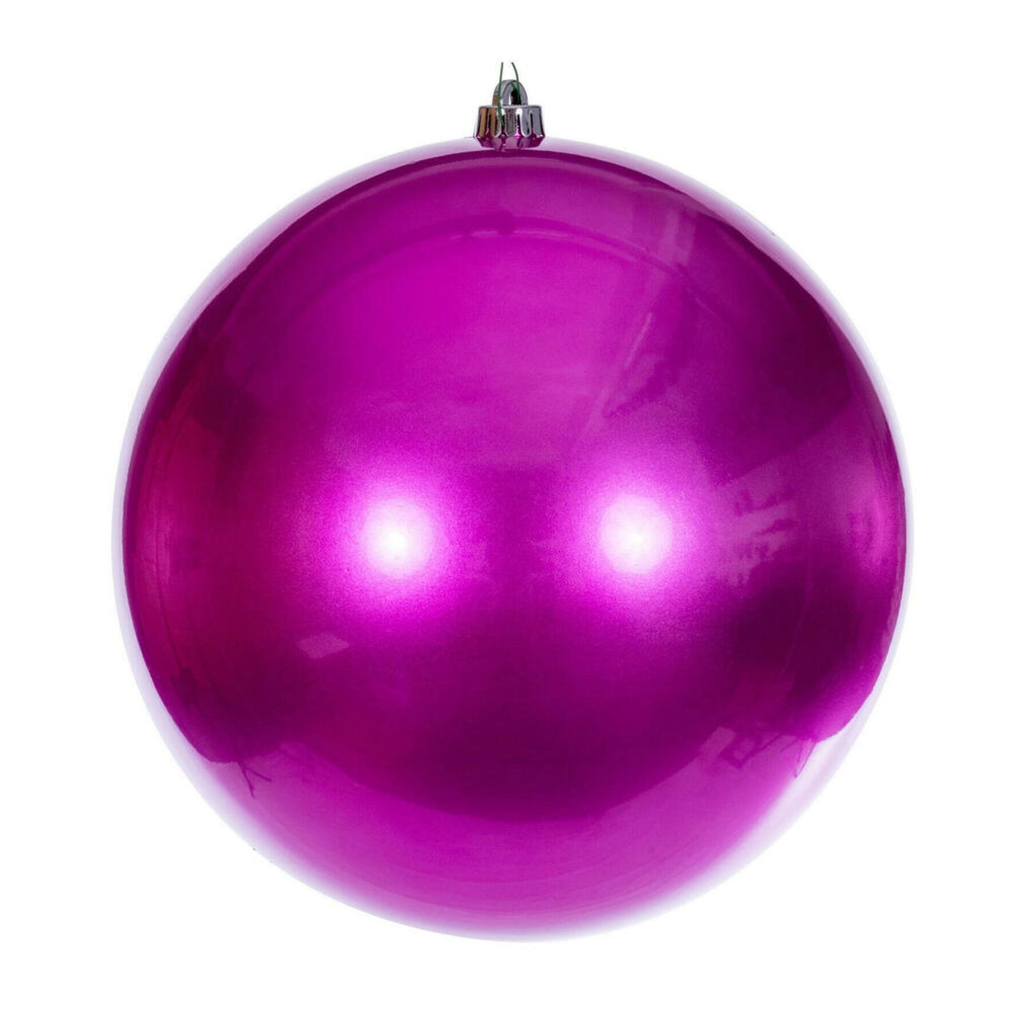 4.75” Hot Pink Candy Ball UV Drilled 4/B