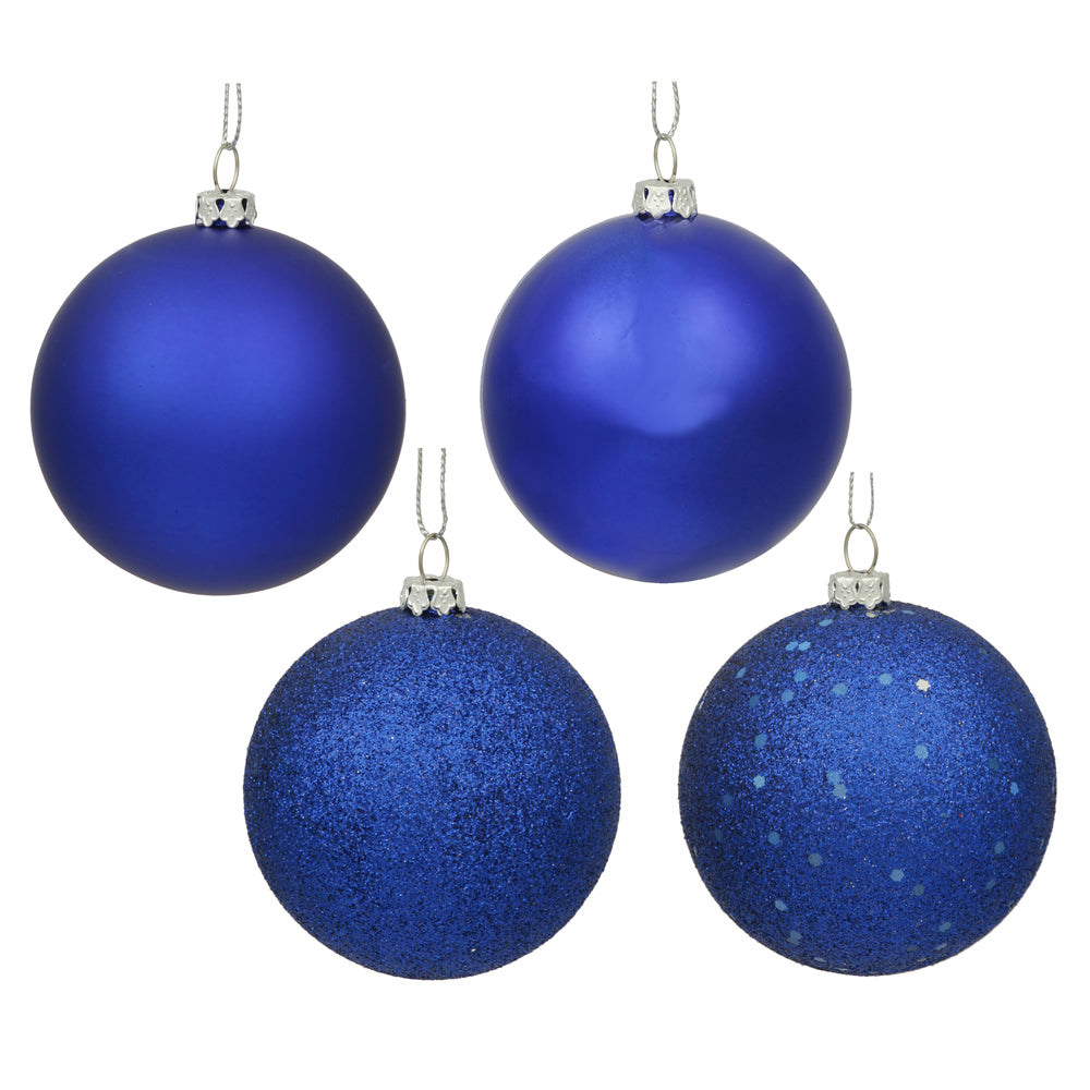 Vickerman 6″ Cobalt Blue 4 Finish Ball Box of 4 - N591522BX