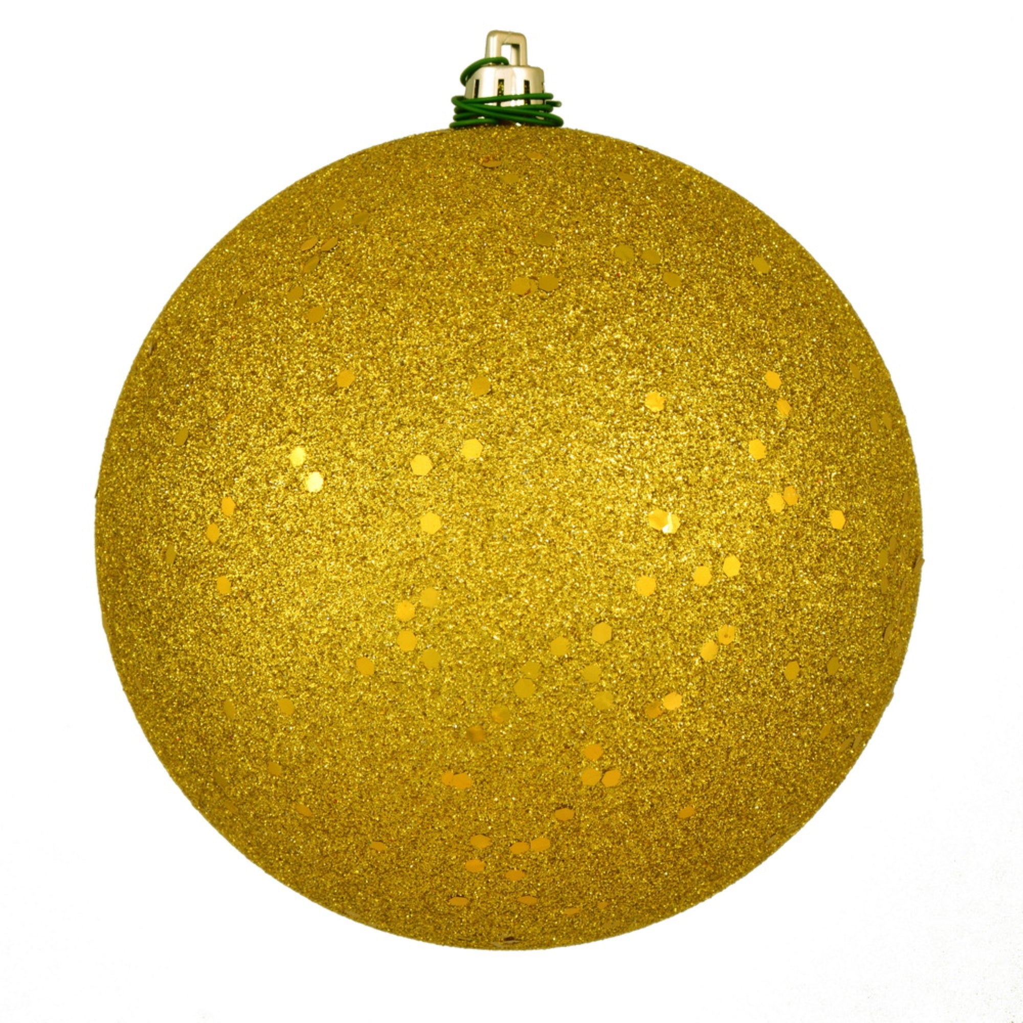 6” Medallion Sequin Ball Drilled 4/Bag