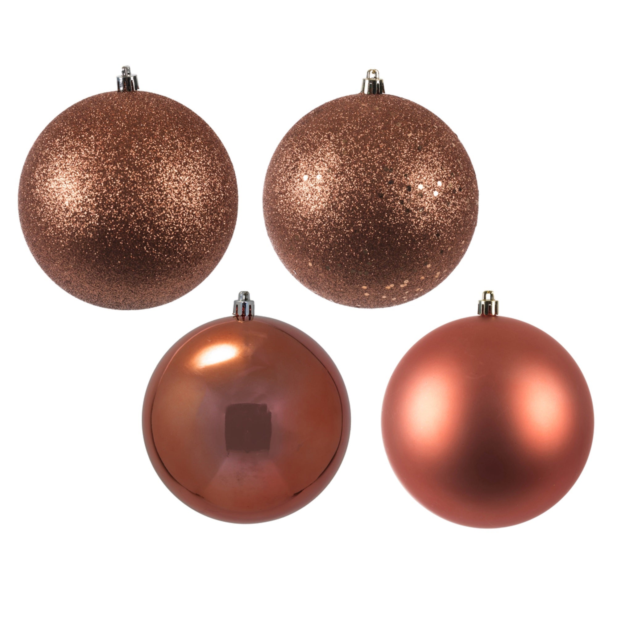 6” Coral Ball 4-Finish Asst 4/Box