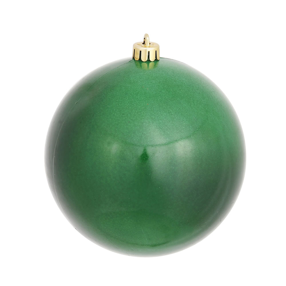 Vickerman 8″ Emerald Candy Ball UV Drilled Cap - N592024DCV