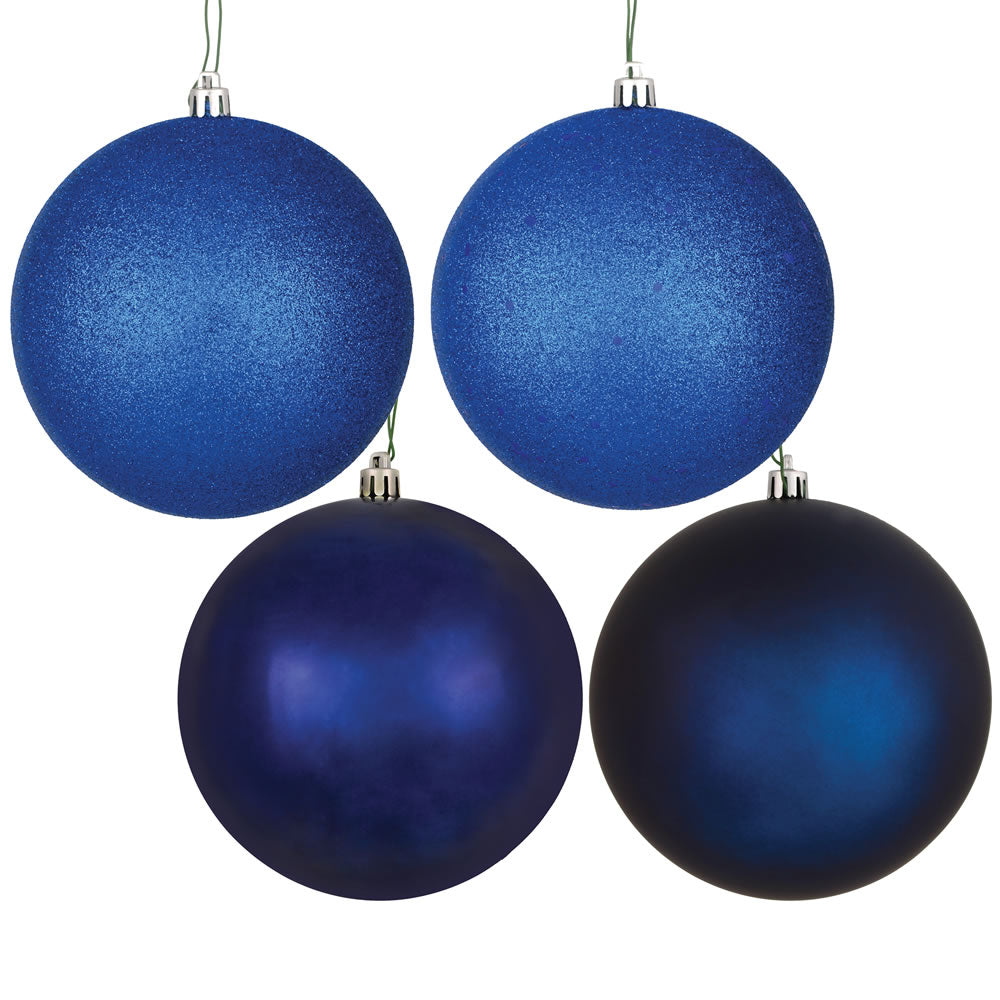 Vickerman 8” Midnt Blue 4-Fin Ball Asst Drill 4/Bg - N592031DA