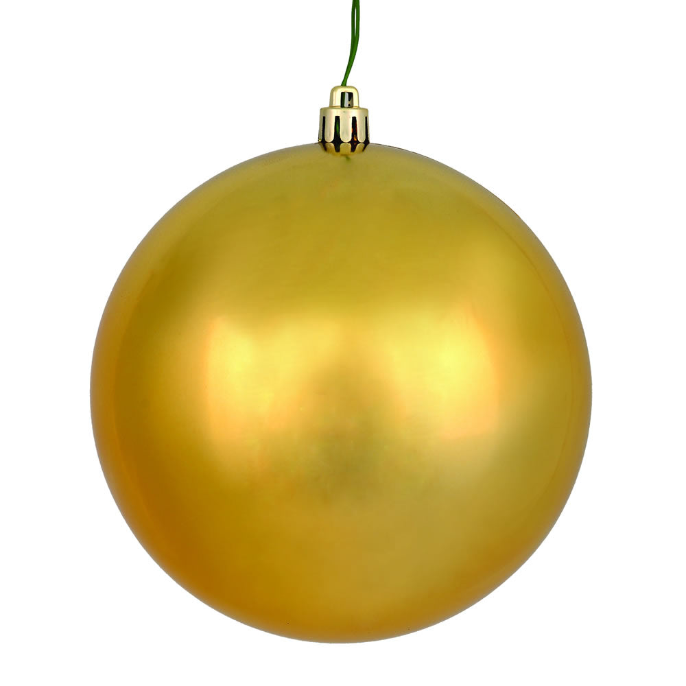 Vickerman 8” Copper/Gold Shiny Ball UV Drilled - N592033DSV