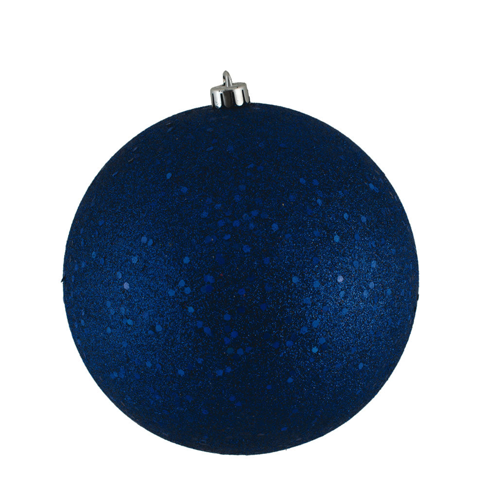 Vickerman 8″ Sea Blue Sequin Ball Drilled Cap - N592062DQ