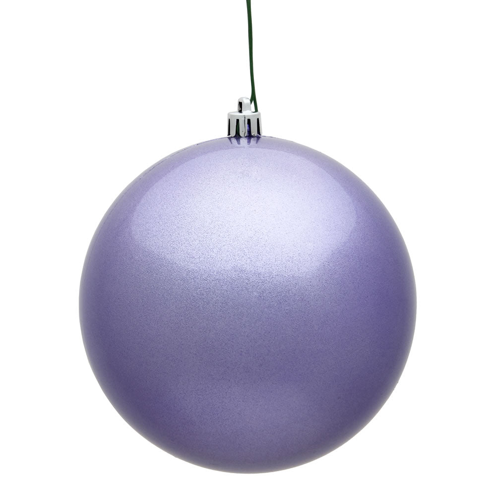 Vickerman 8” Lavender Candy Ball UV Drilled Cap - N592086DCV