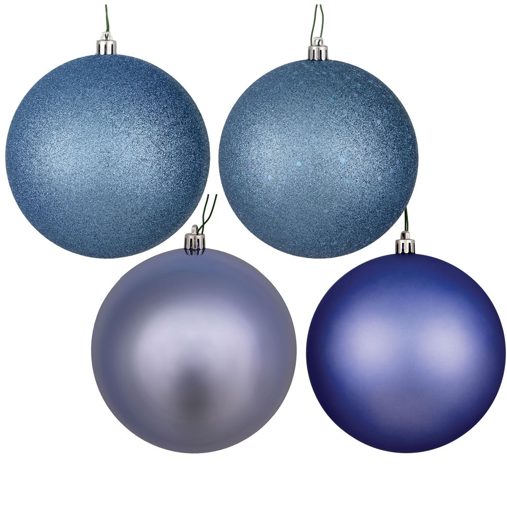 Vickerman 10” Periwinkle 4-Fin Ball Asst Drill 4Bg - N592529DA