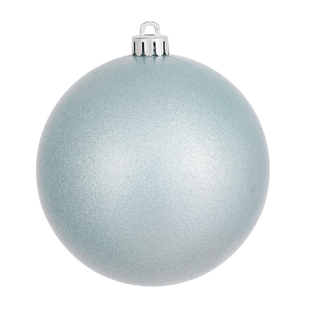 Vickerman 10″ Baby Blue Candy Ball UV Drilled Cap - N592532DCV
