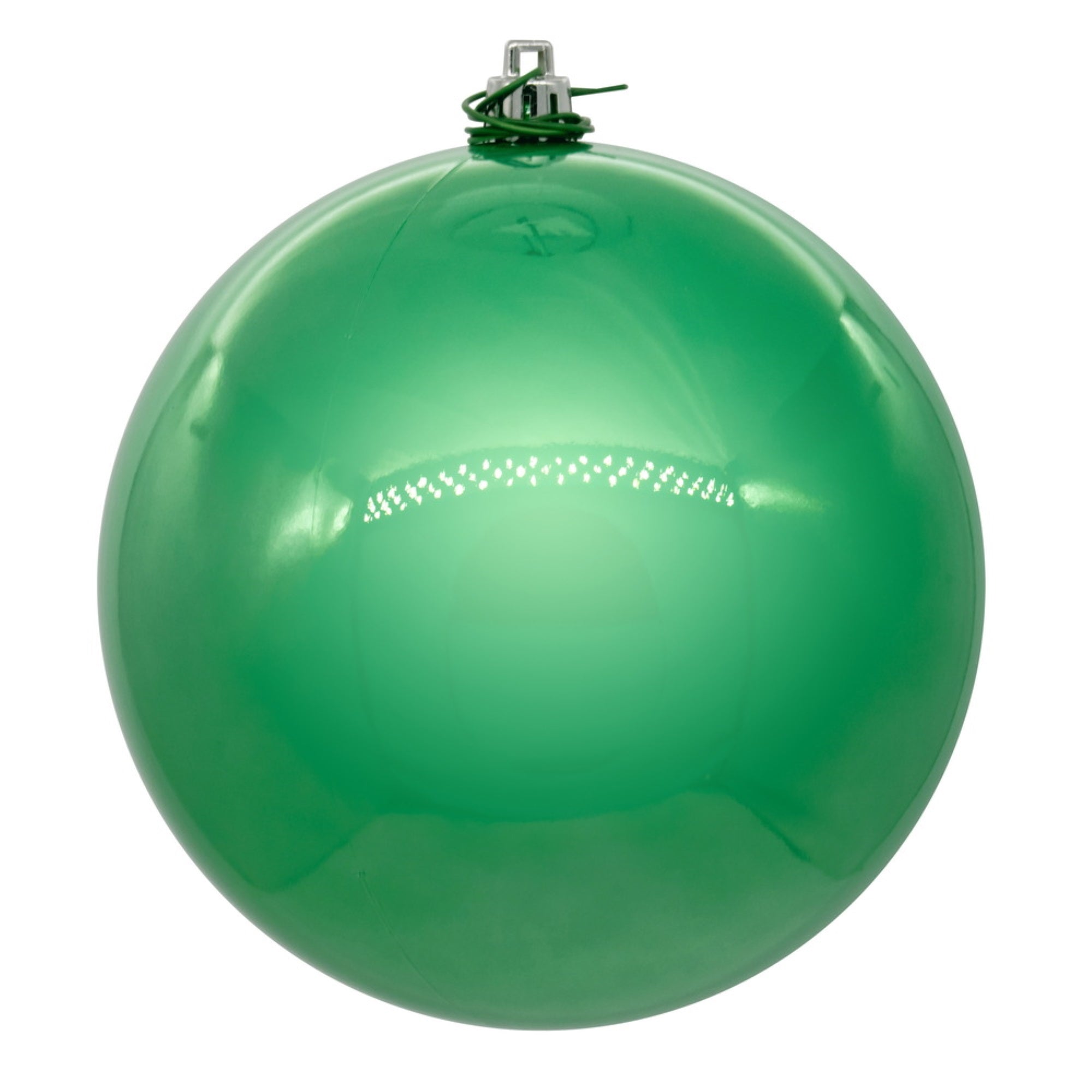 Vickerman 10″ Seafoam Pearl UV Drilled Ball Ornament 1 per bag.