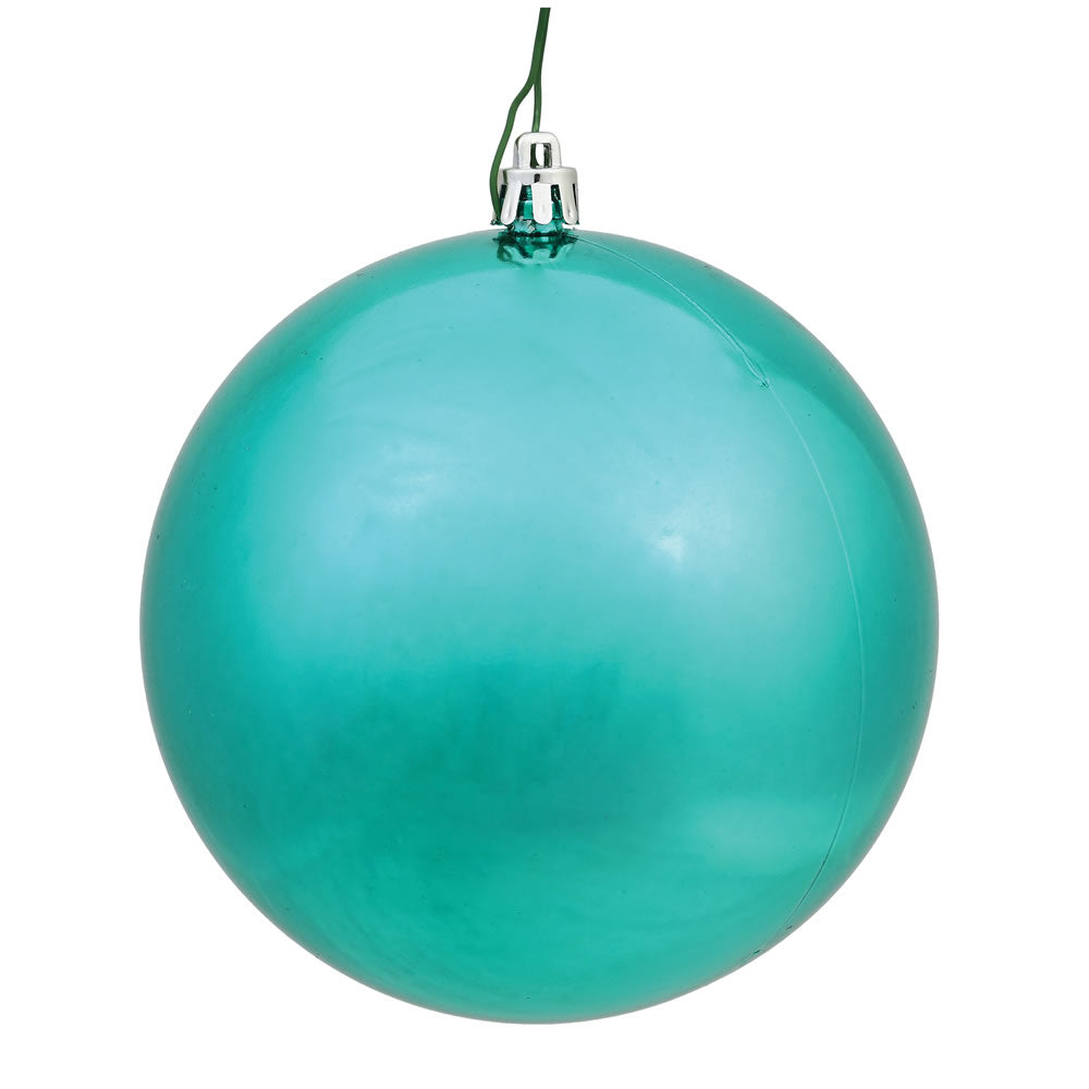 Vickerman 10″ Seafoam Shiny Ball UV Drilled Cap - N592544DSV