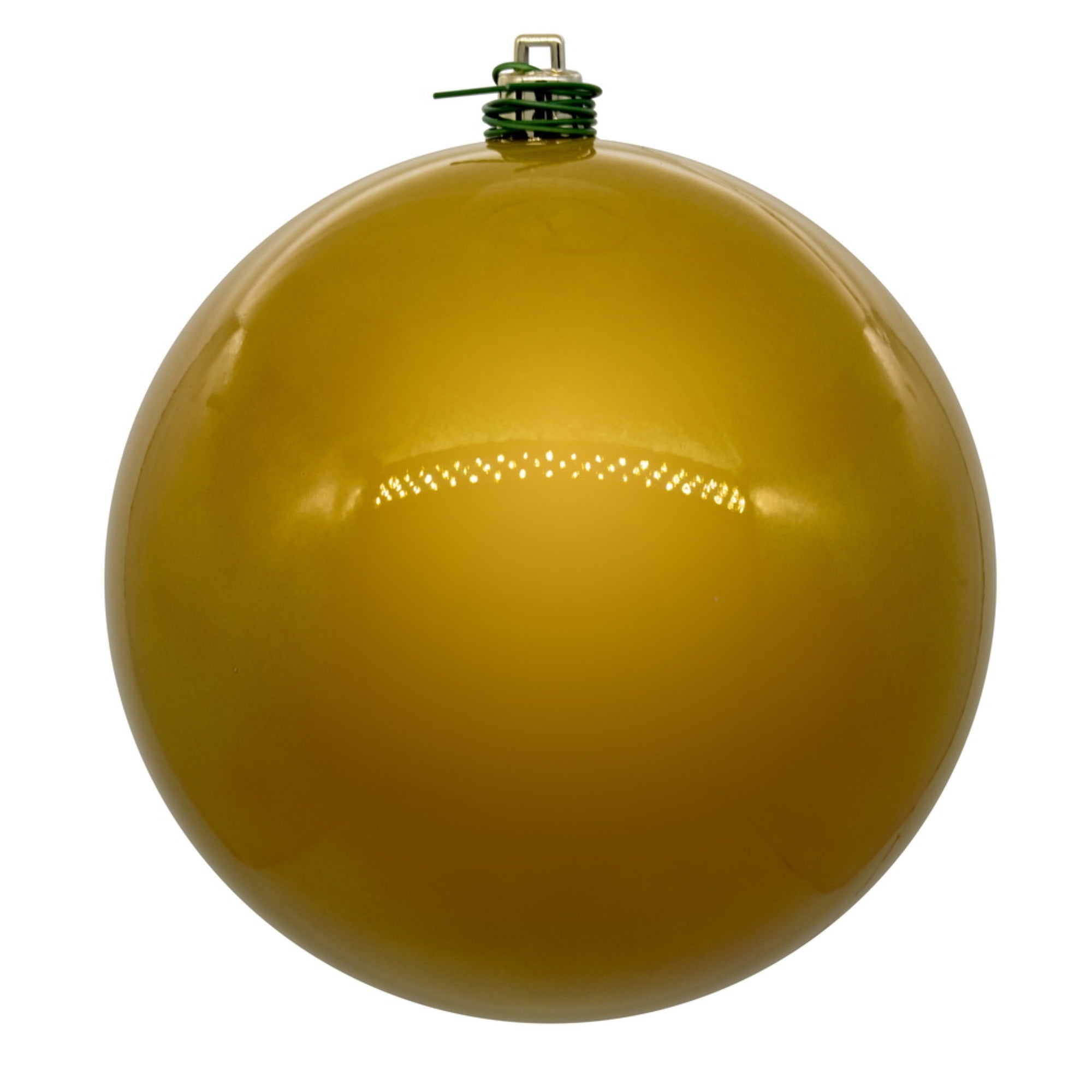 Vickerman 10″ Medallion Pearl UV Drilled Ball Ornament 1 per bag.