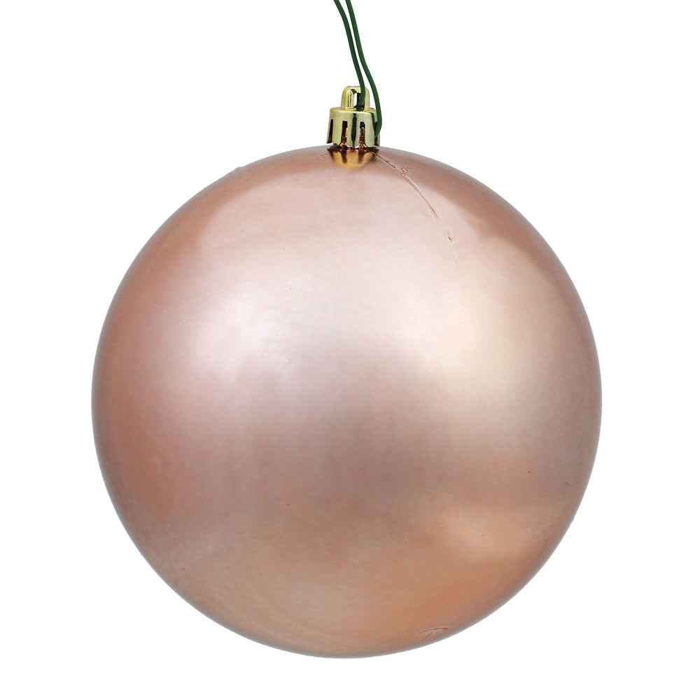 Vickerman 10″ Rose Gold Shiny Ball UV Drilled Cap - N592558DSV