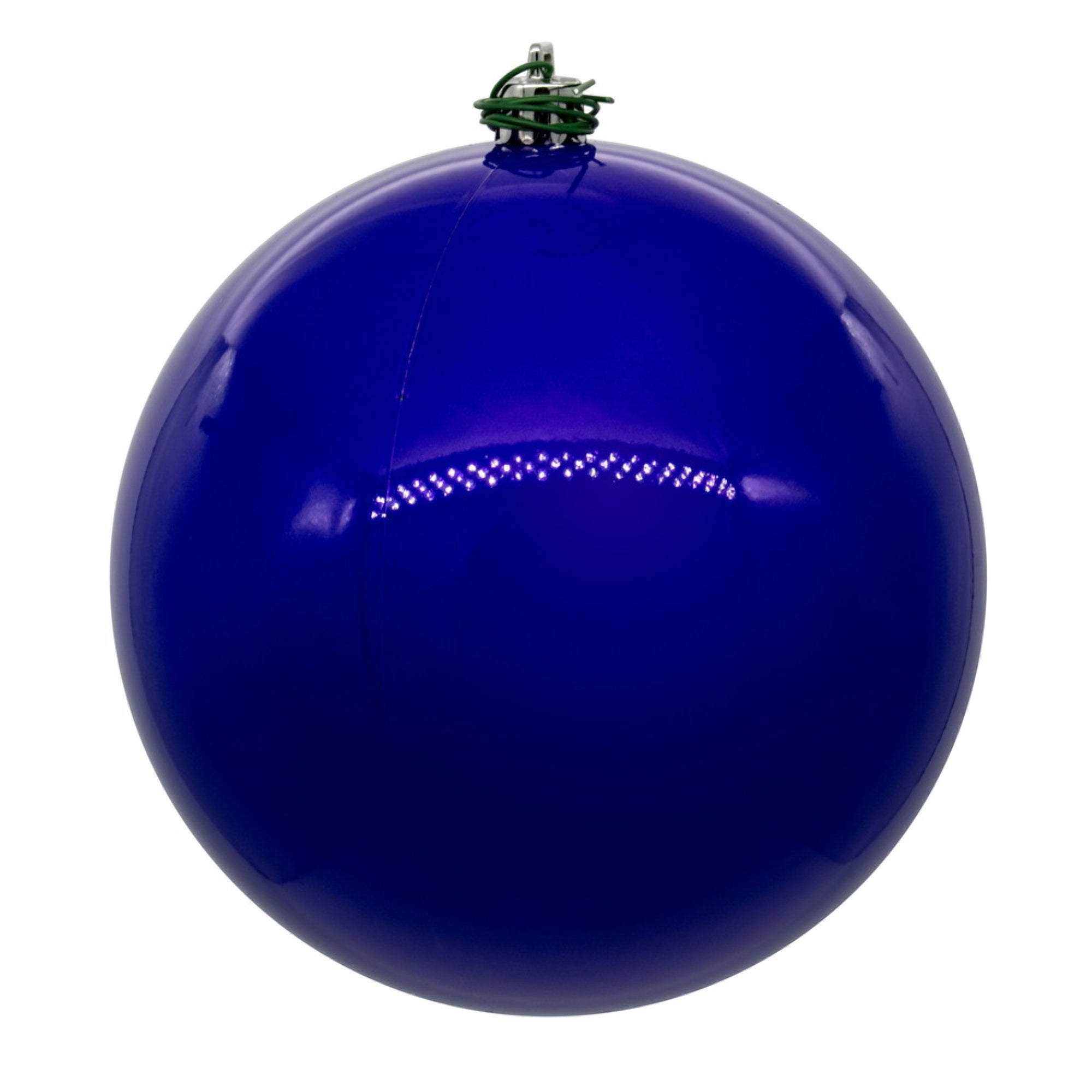 Vickerman 10″ Purple Pearl UV Drilled Ball Ornament 1 per bag.