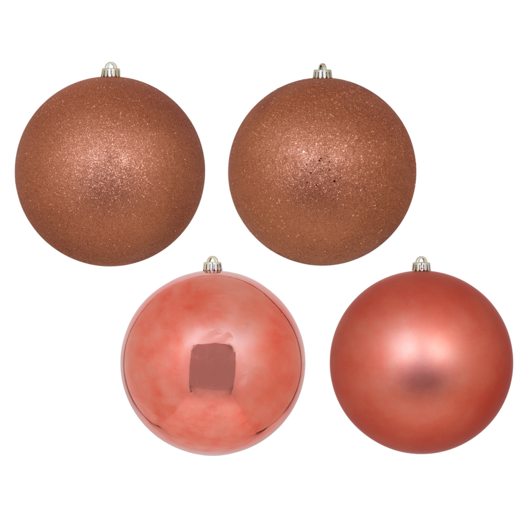 10” Coral Ball 4-Finish Asst 4/Bag