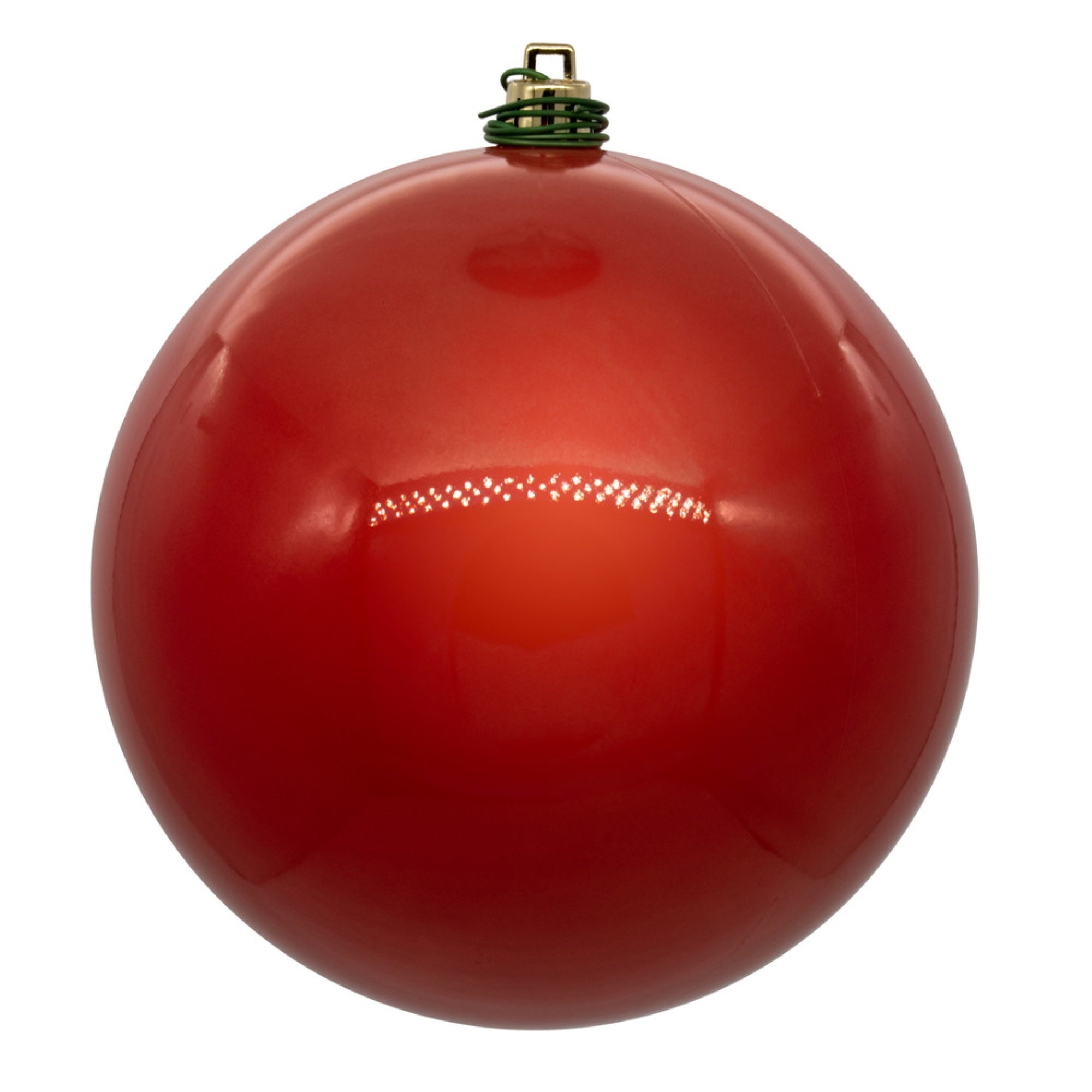 Vickerman 10″ Coral Pearl UV Drilled Ball Ornament 1 per bag.