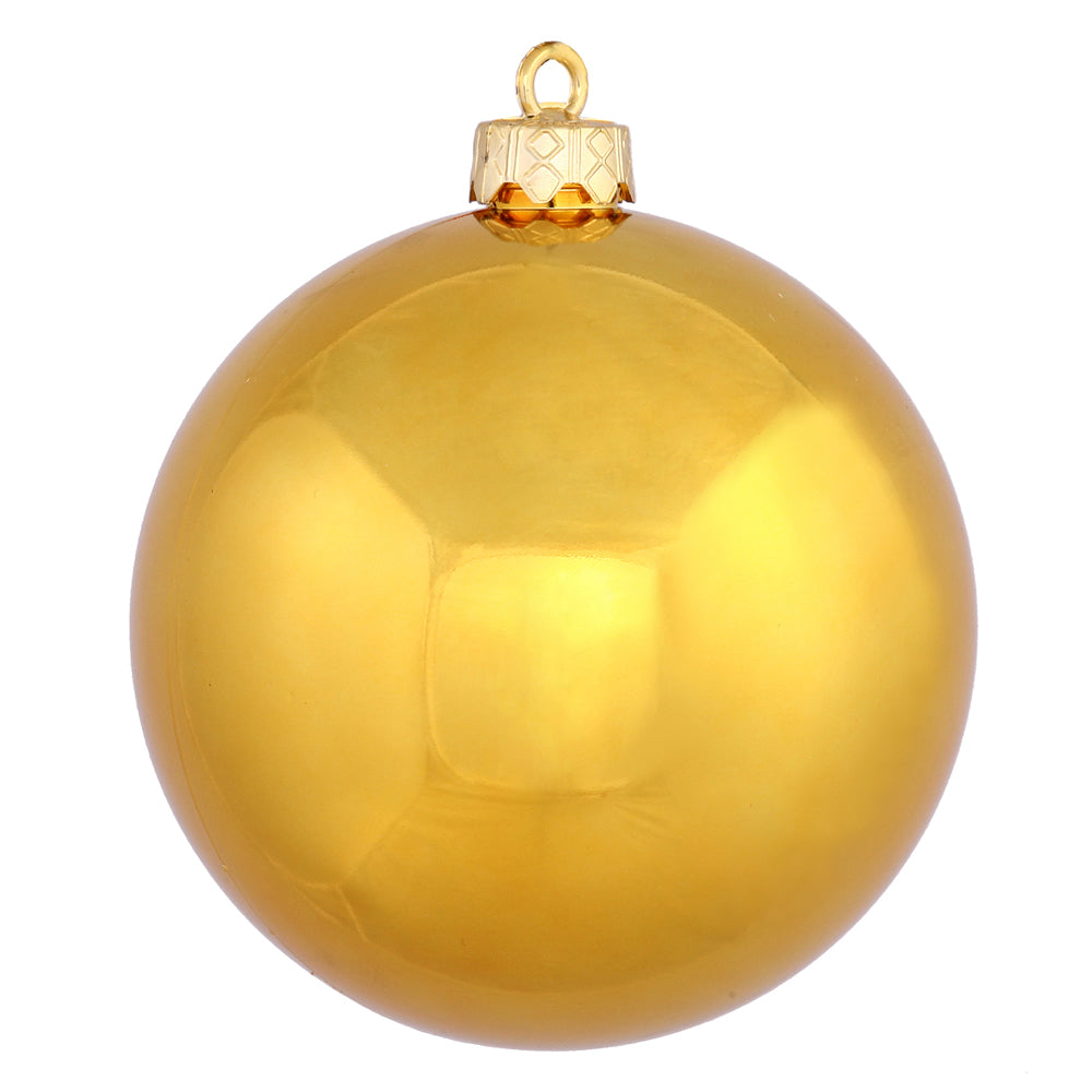Vickerman 12″ Anti Gold Shiny Ball UV Drilled Cap - N593030DSV