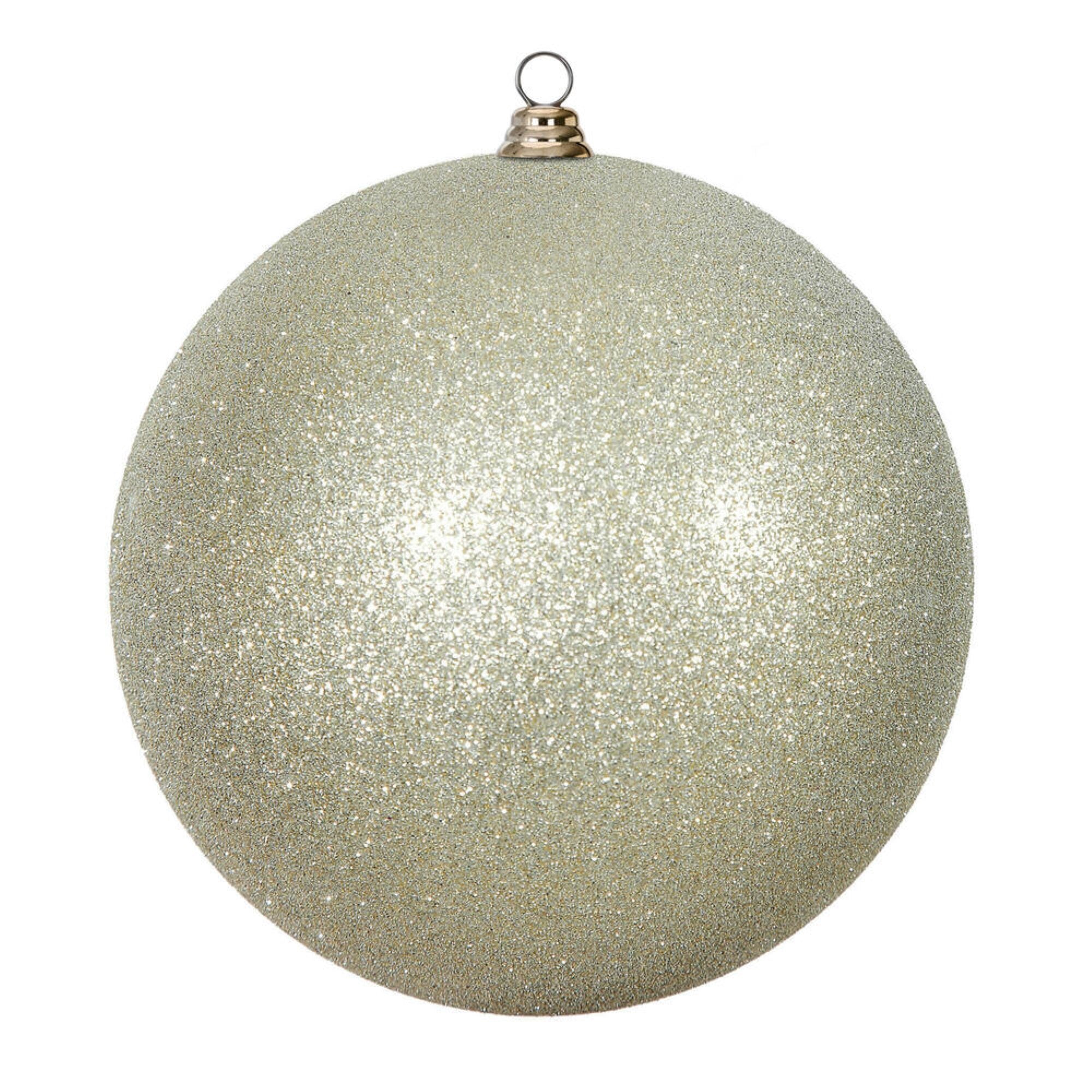 15.75” Champagne Glitter Ball