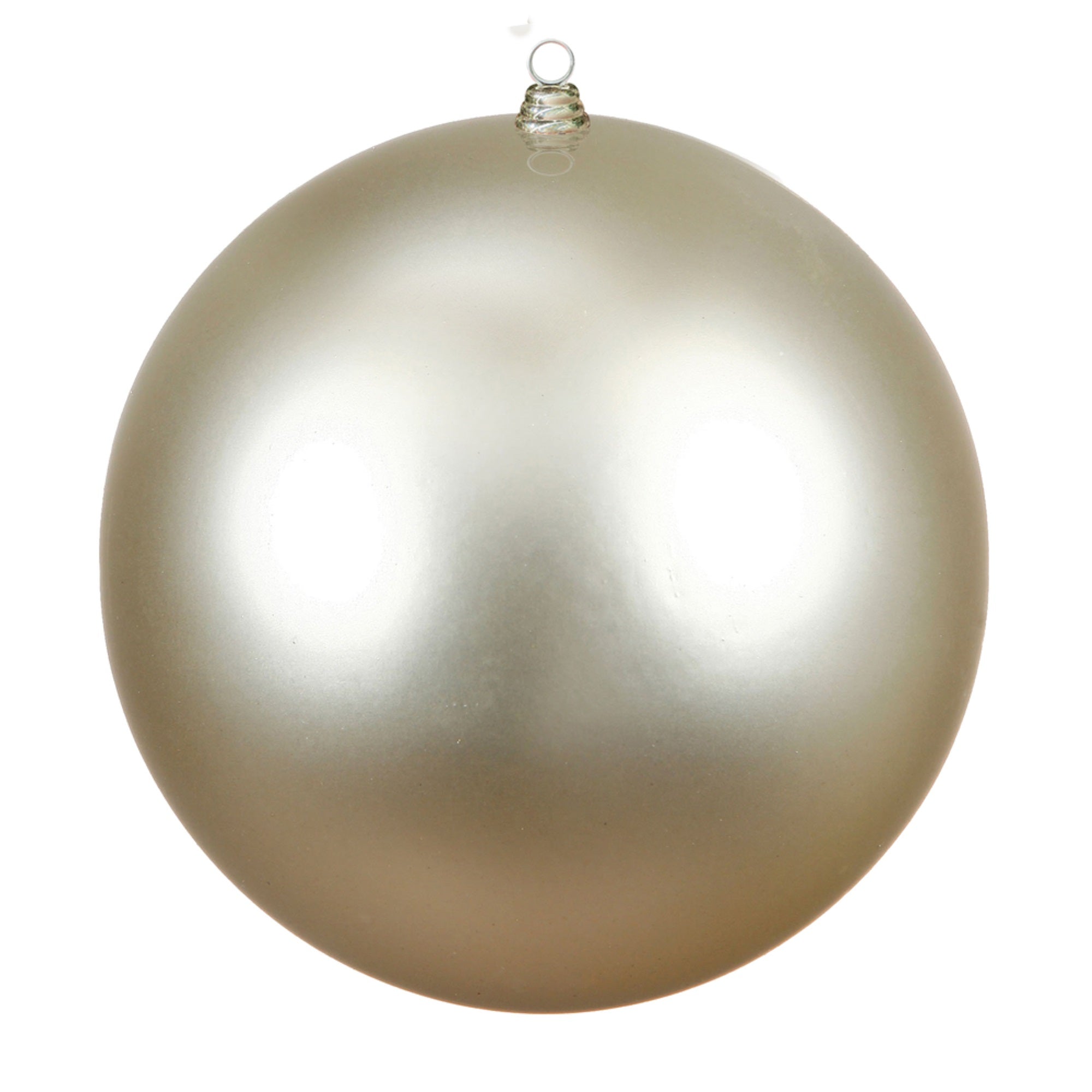 15.75″ Champagne Matte Ball UV Drilled