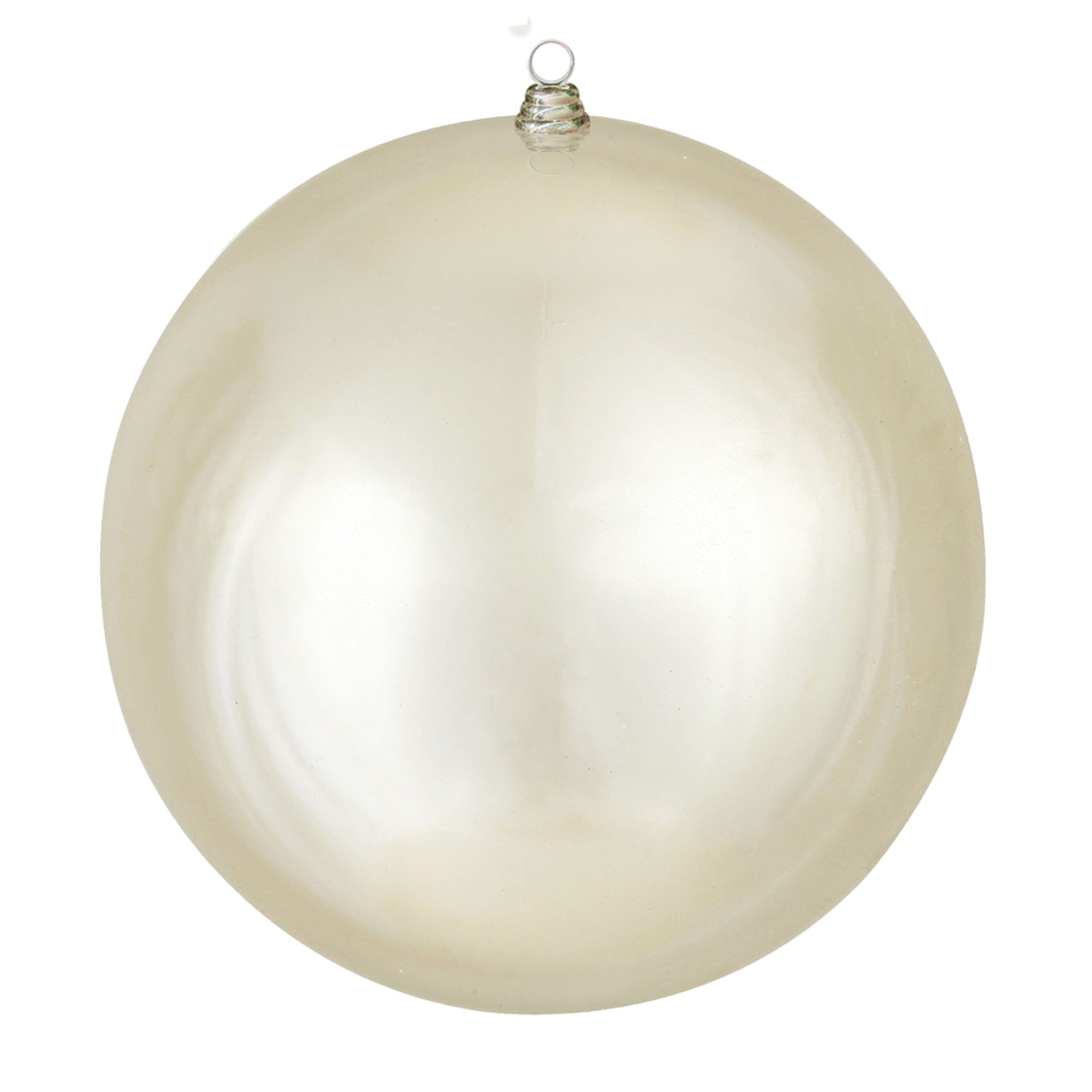 15.75″ Champagne Shiny Ball UV Drilled
