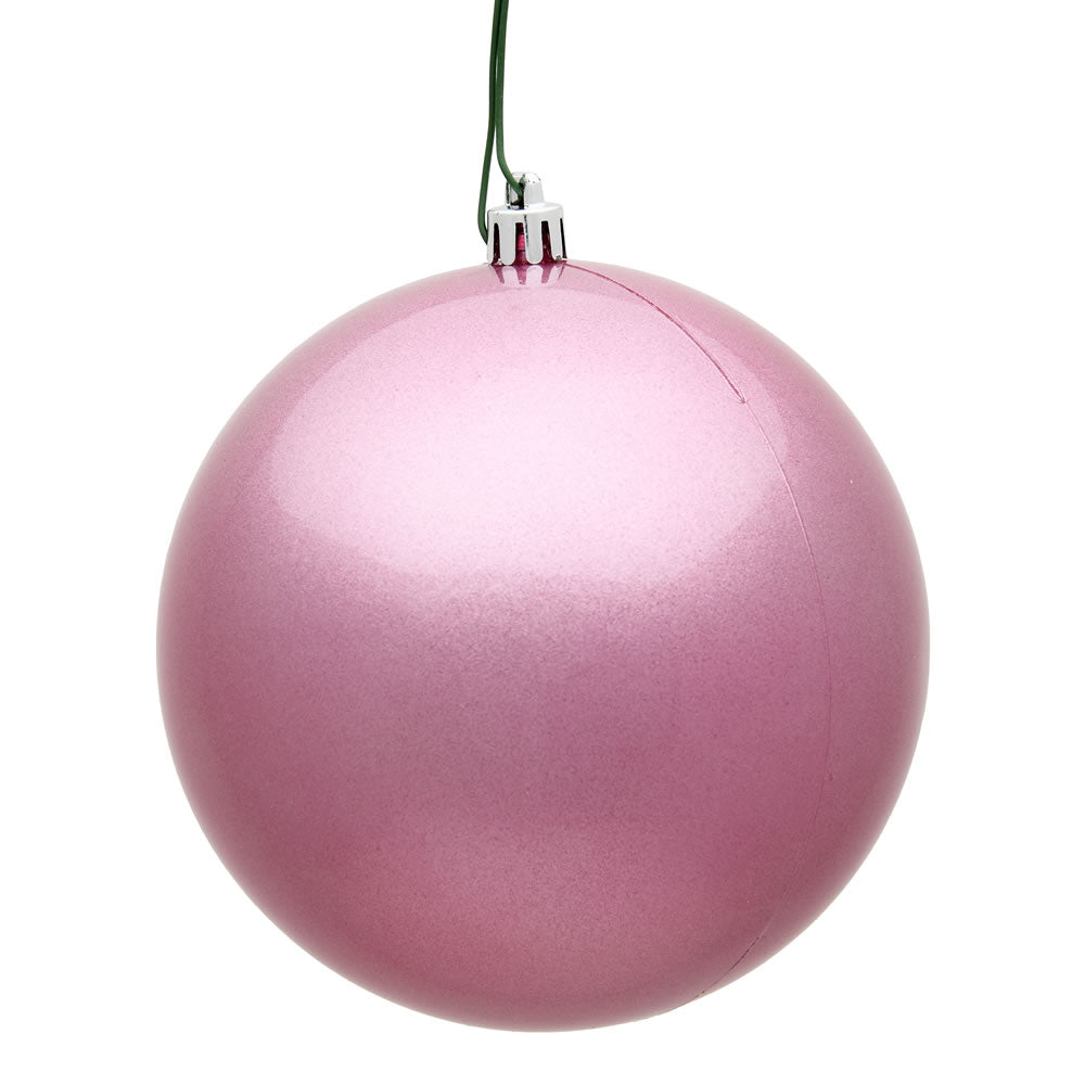 Vickerman 15.75″ Pink Shiny Ball UV Drilled - N594079DSV