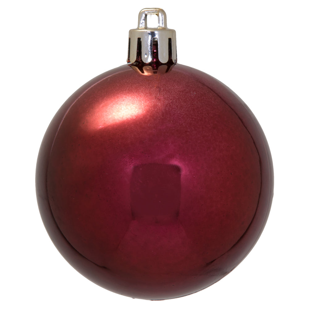 Vickerman 2.4” Wine Shiny Ball  60/Bx - N596019S