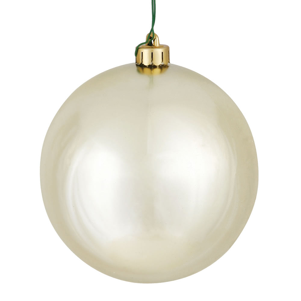 Vickerman 2.4″ Champagne Shiny Ball 60/Box - N596038S