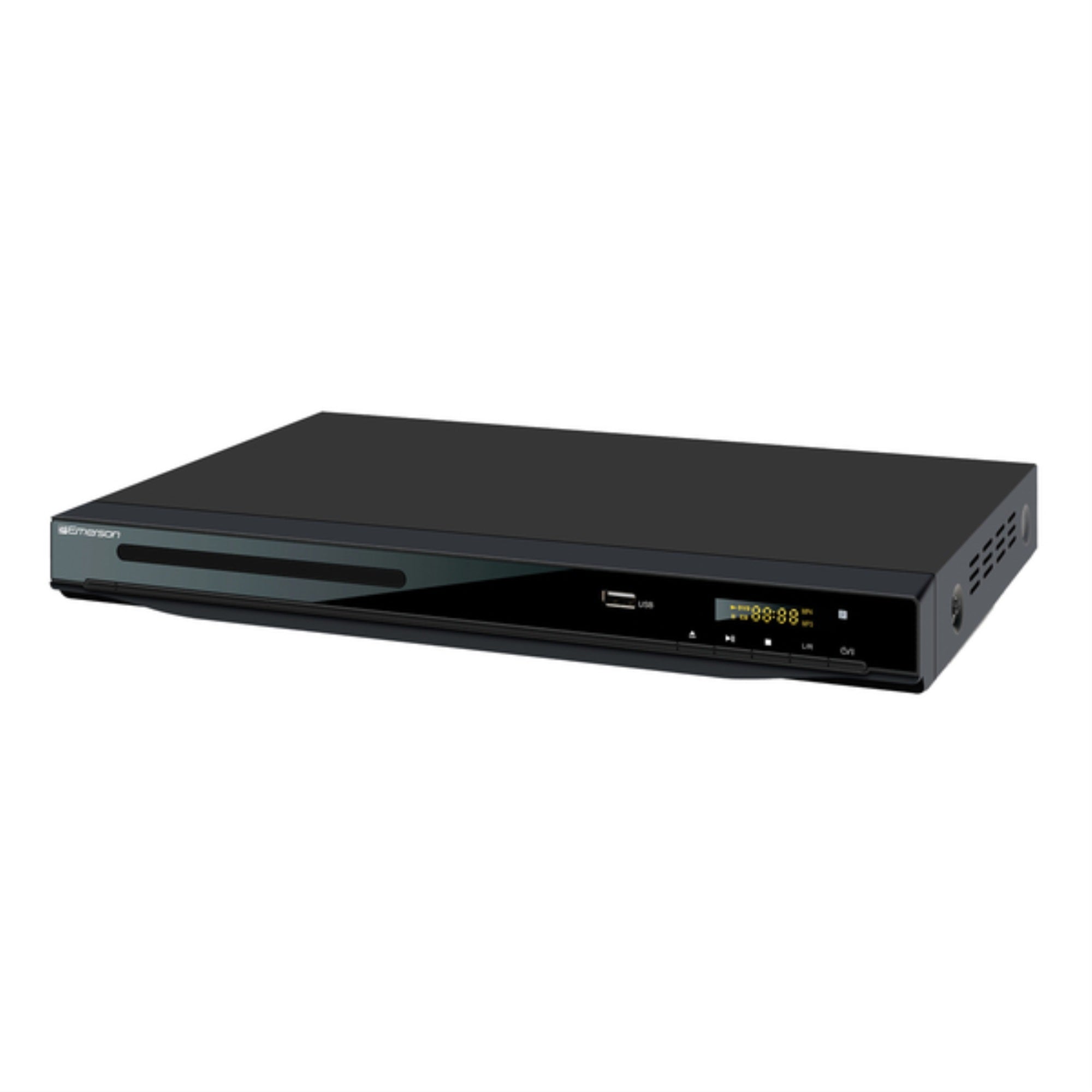 Emerson ED-8000 480p DVD Player for TV with HDMI HD Upconversion, USB Media Player, Coaxial Audio Output, and Remote, ED-8000