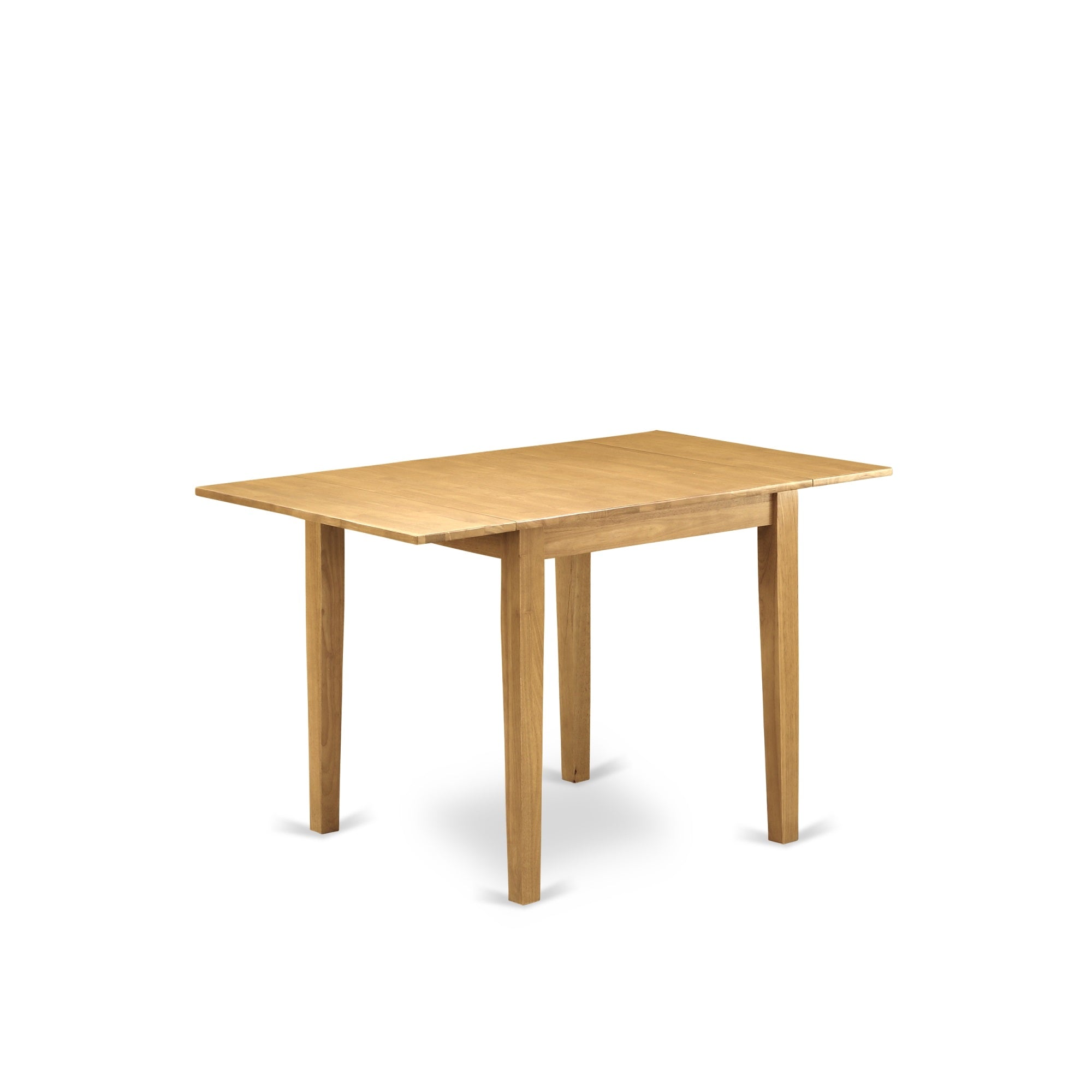 East West Furniture Nddl5-Oak-W Kitchen Dining Table Set 5 Pcs- 4 Amazing Dining Room Chairs And A Fantastic Kitchen Table - Oak Finish Solid Wood Chair Seat And Table Top - Oak Finish Solid Wood Structure.