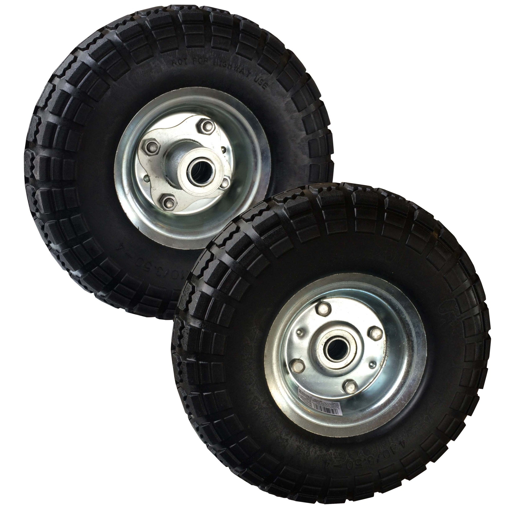 Buffalo Tools Nftire102 10 Inch No Flat Tires - Set Of 2