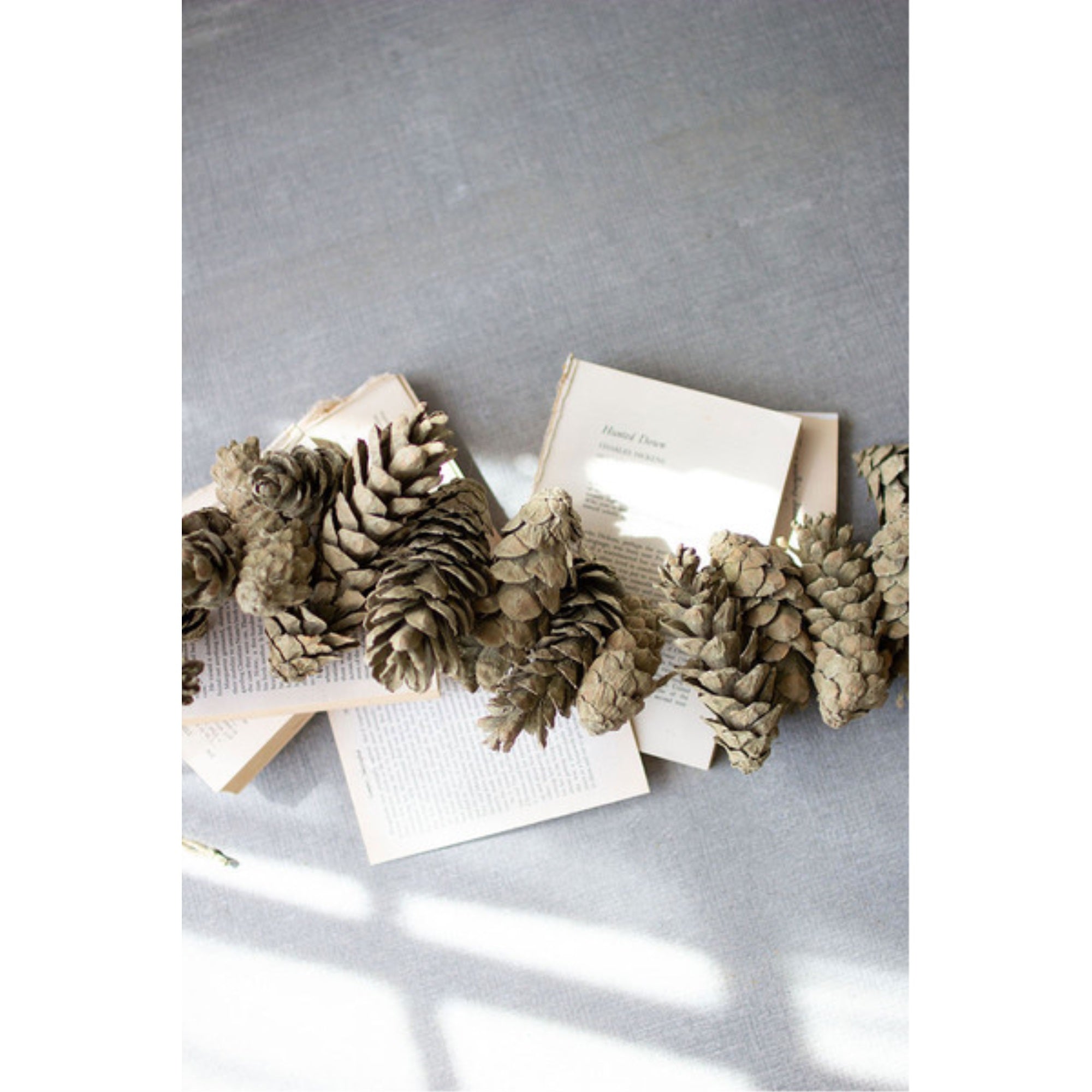 Sage Pinecone Garland