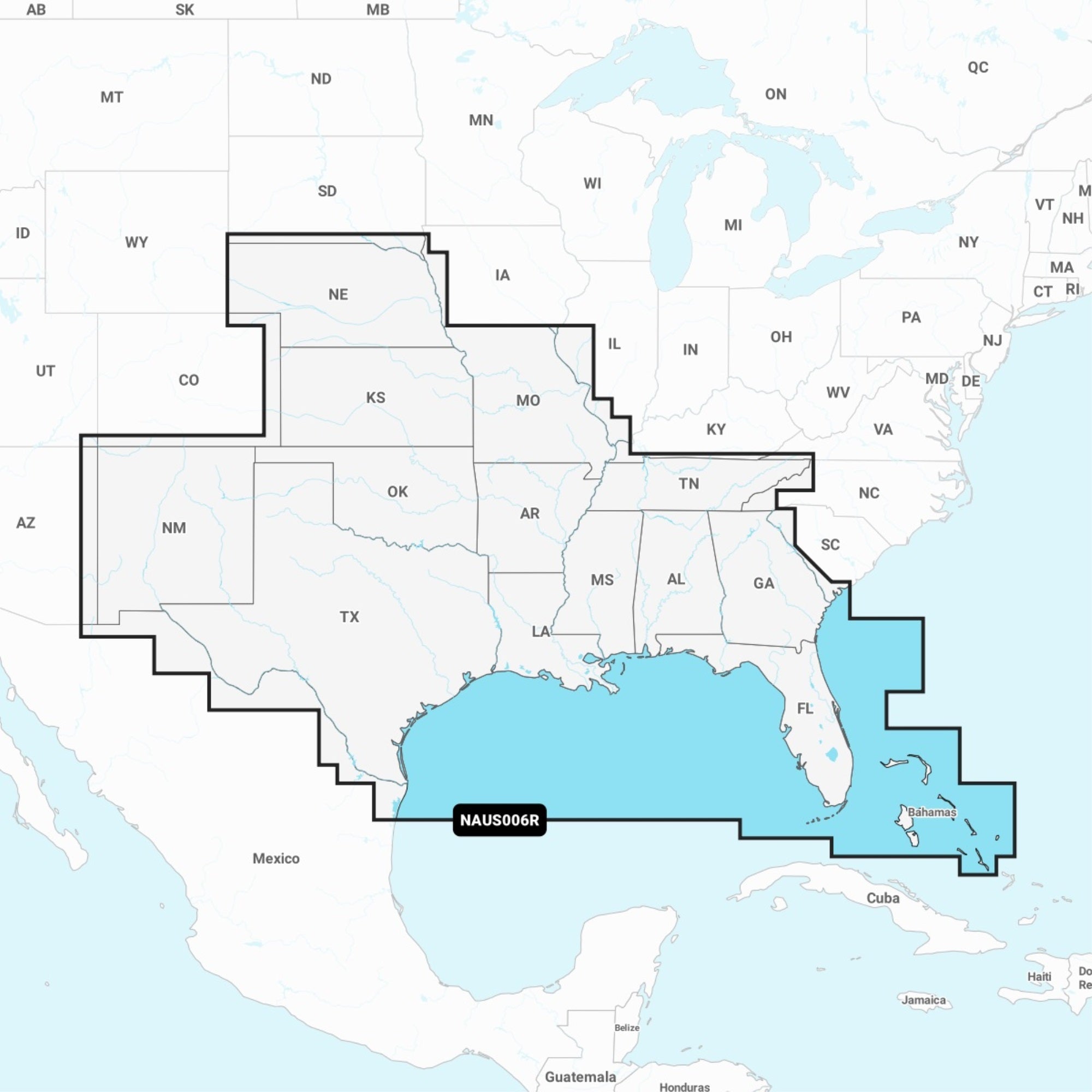 Navionics Plus Naus006R U.S. South Microsd