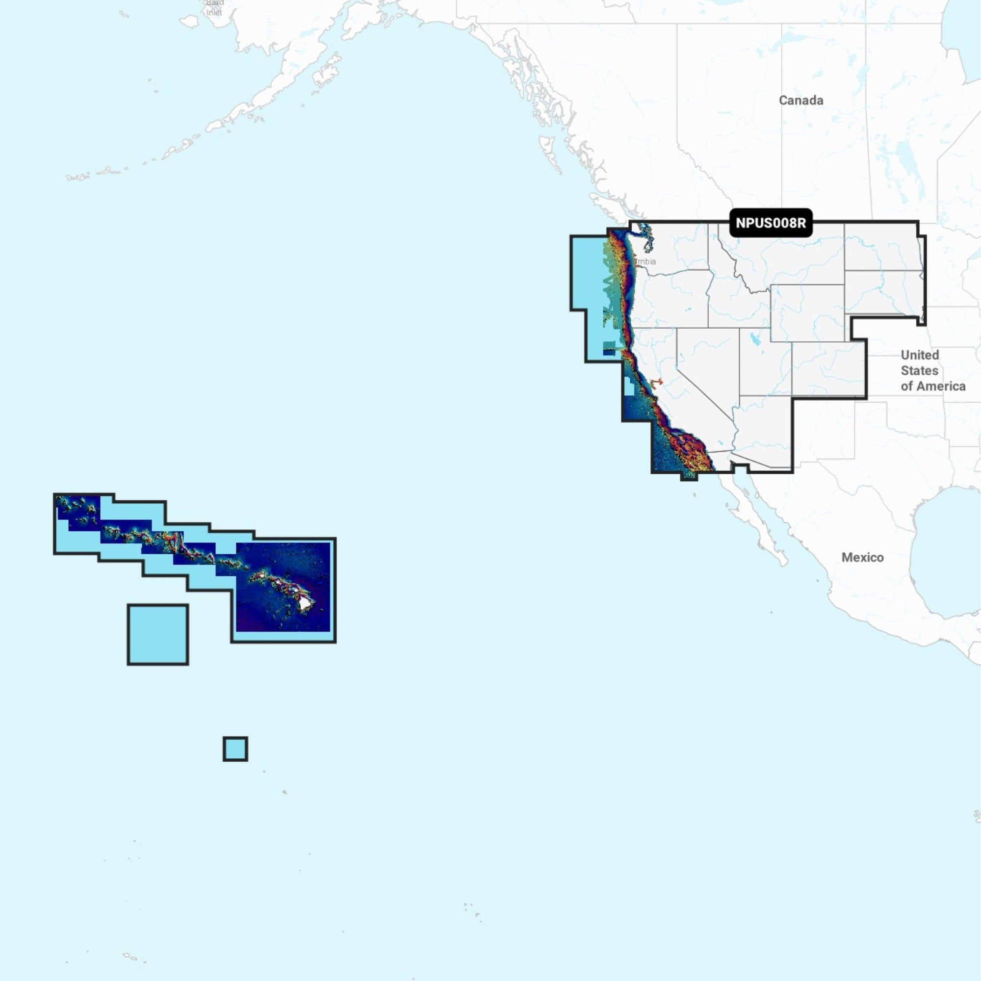 Navionics Platinum+ Npus008R U.S. West Microsd