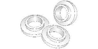FIRESTIK - NW-1 NYLON WASHER REPLACEMENT KIT FOR 1/2″ HOLES - 8 PIECE