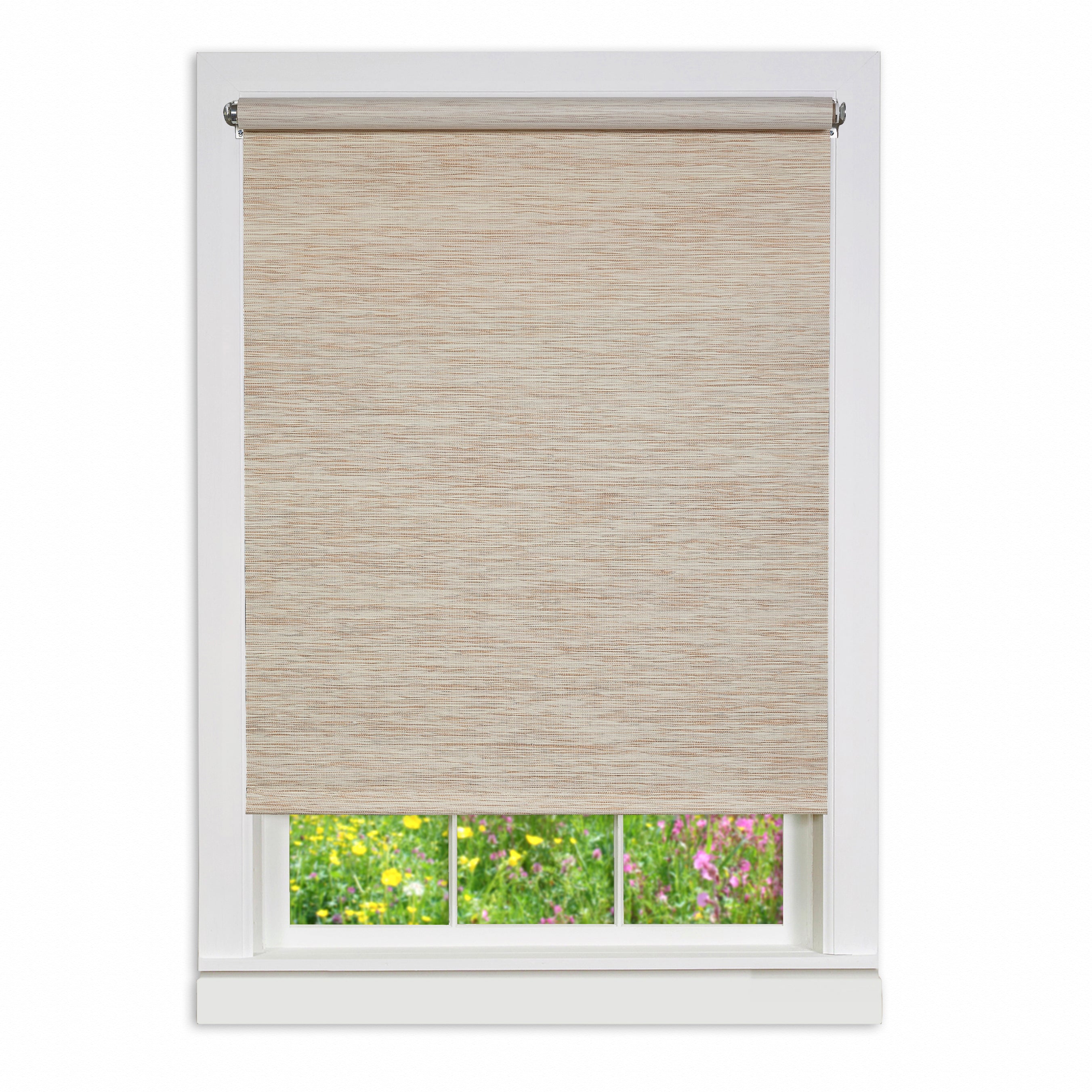 Cords Free Privacy Jute Shade 37X72 Natural